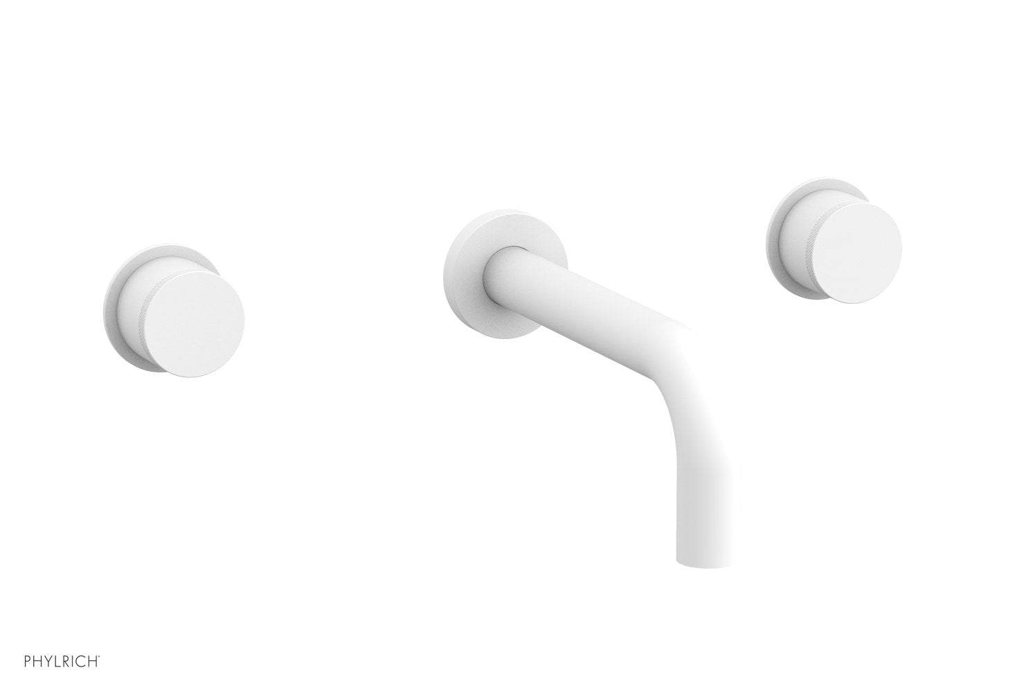 BASIC II Wall Tub Set by Phylrich - Satin White