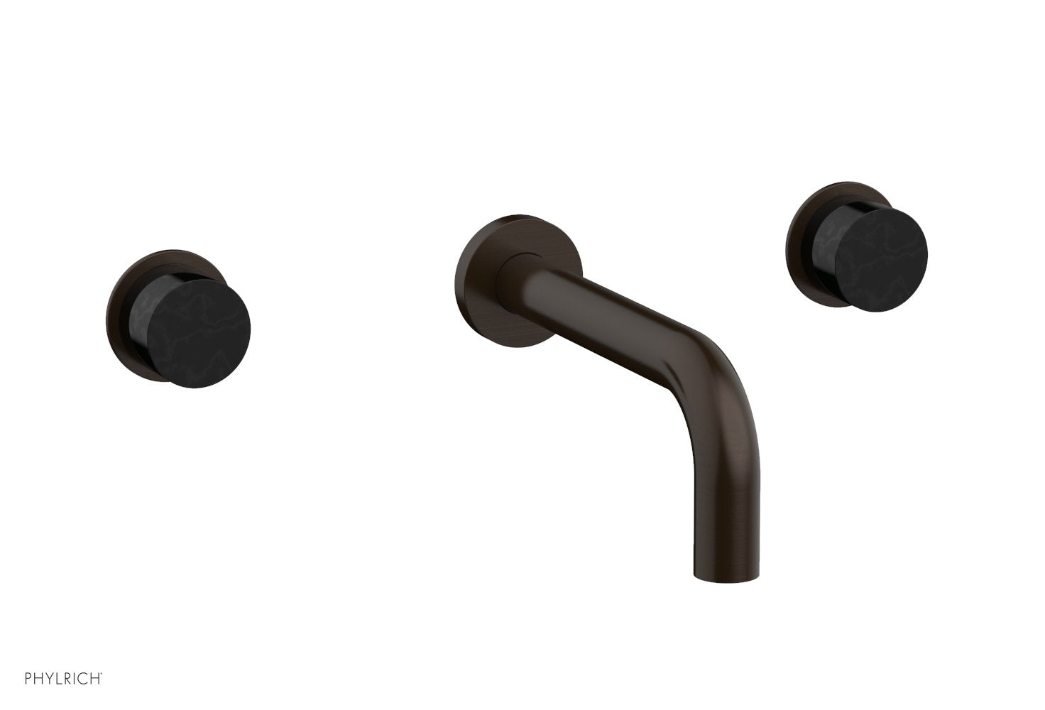 BASIC II Wall Tub Set by Phylrich - Antique Bronze