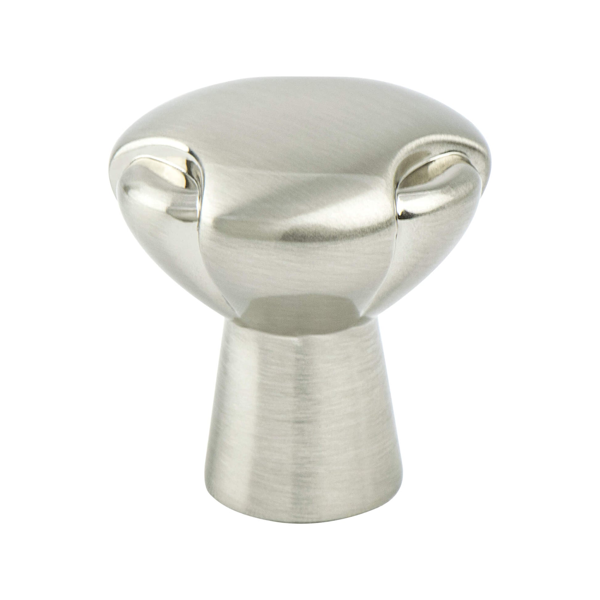 Brushed Nickel - 1-1/4" - Vested Interest Knob by Berenson - New York Hardware