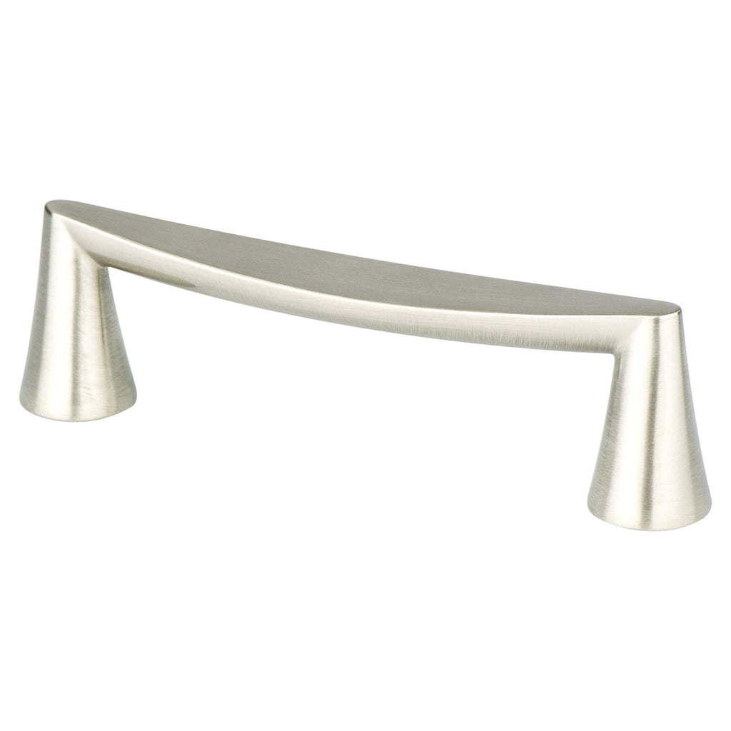 Brushed Nickel - 96mm - Domestic Bliss Pull by Berenson - New York Hardware