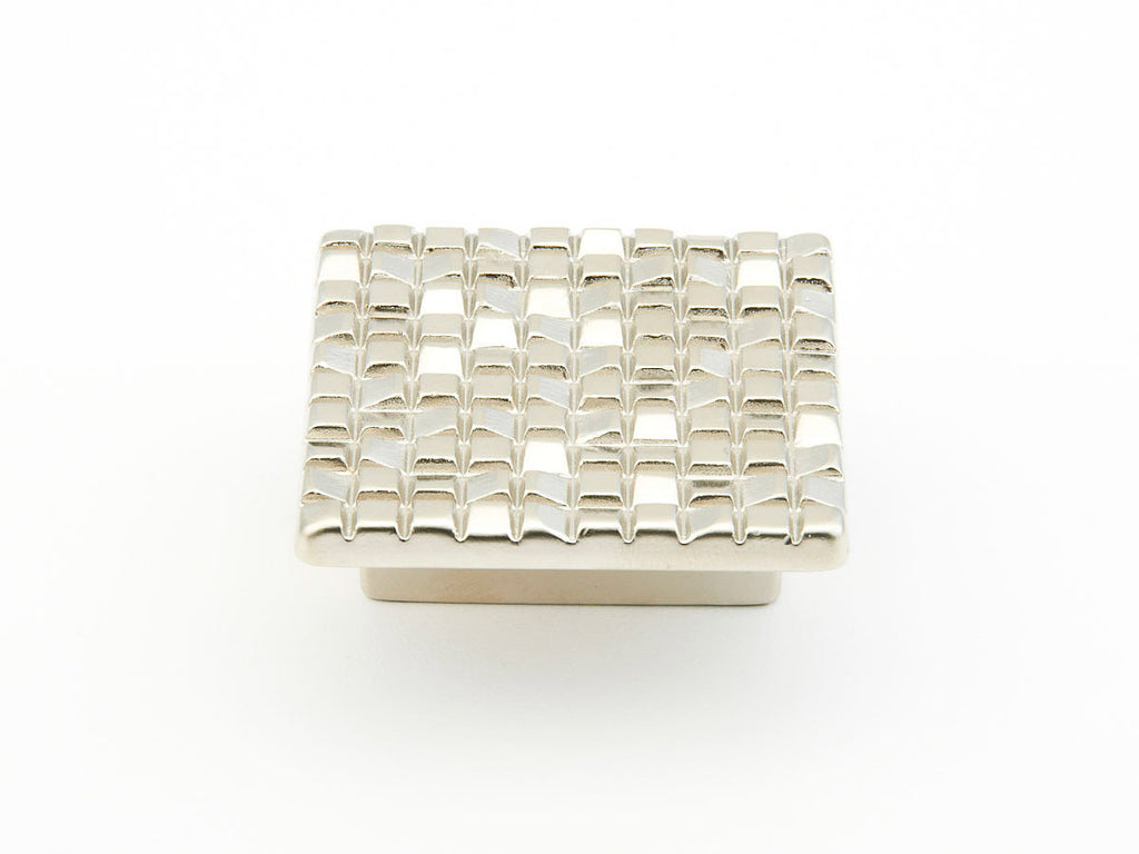 Mosaic Square Pull by Schaub - Satin Nickel - New York Hardware