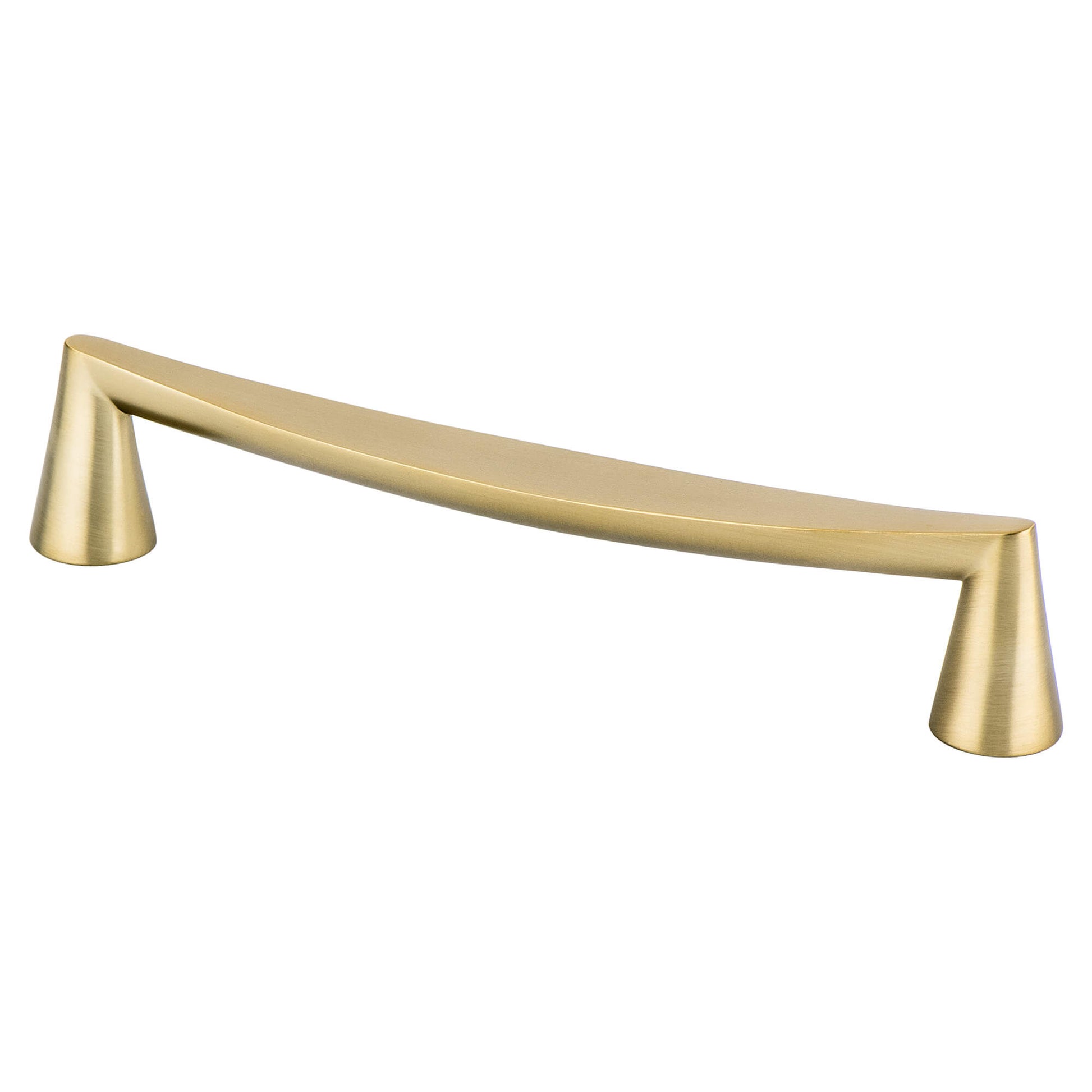 Modern Brushed Gold - 160mm - Domestic Bliss Pull by Berenson - New York Hardware