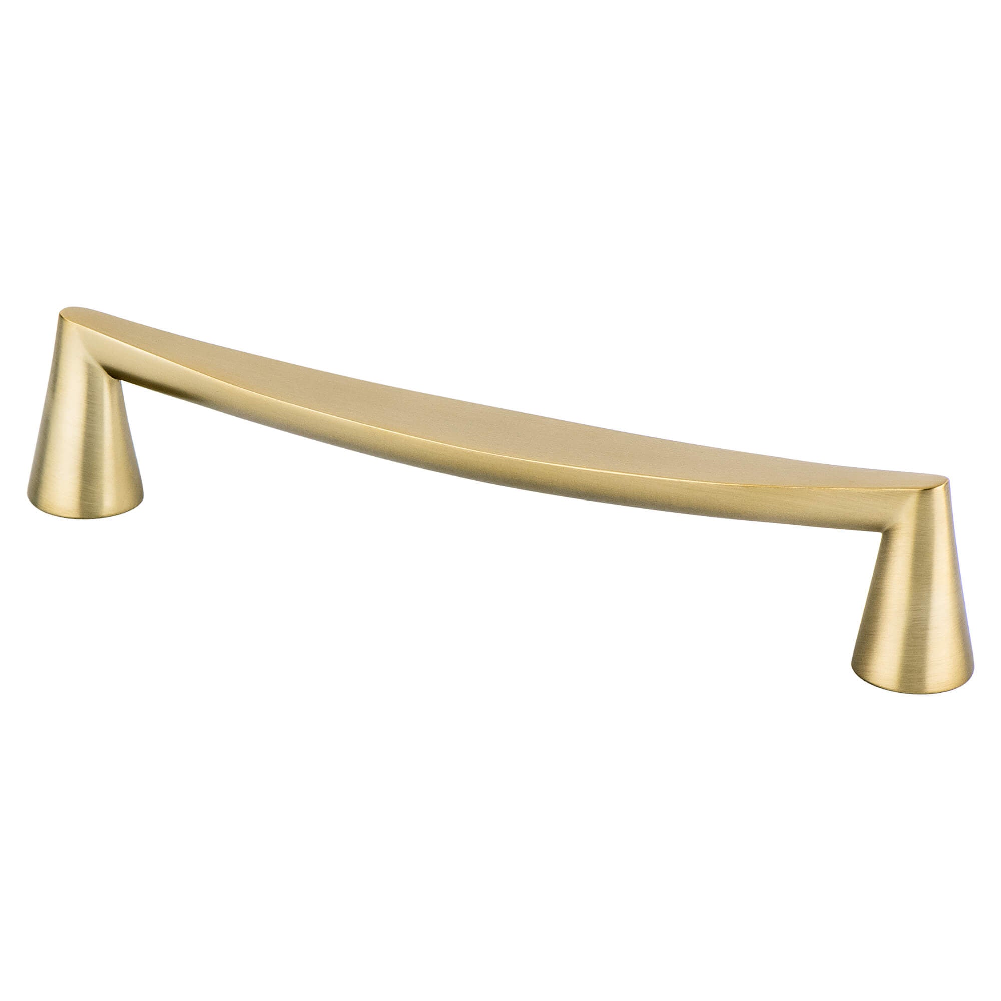 Modern Brushed Gold - 160mm - Domestic Bliss Pull by Berenson - New York Hardware