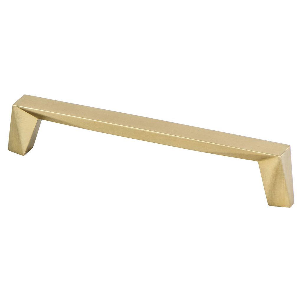 Modern Brushed Gold - 160mm - Swagger Pull by Berenson - New York Hardware