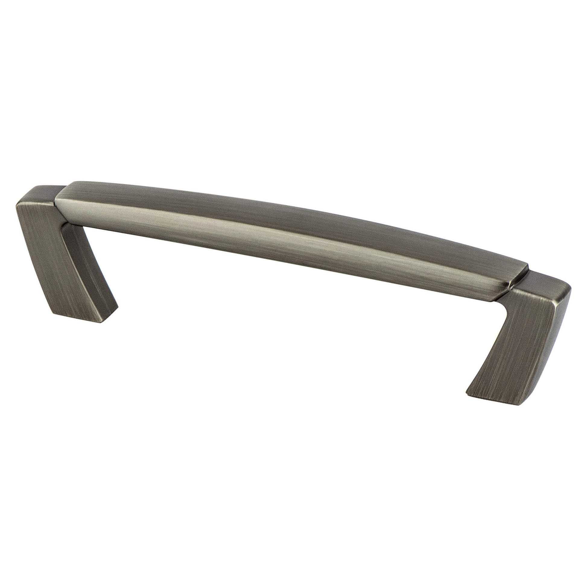 Vintage Nickel - 96mm - Vested Interest Pull by Berenson - New York Hardware