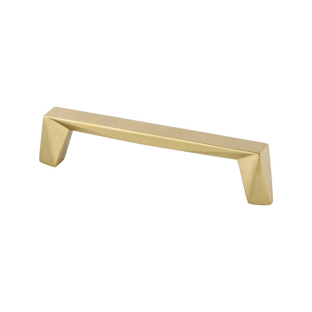 Modern Brushed Gold - 96mm - Swagger Pull by Berenson - New York Hardware