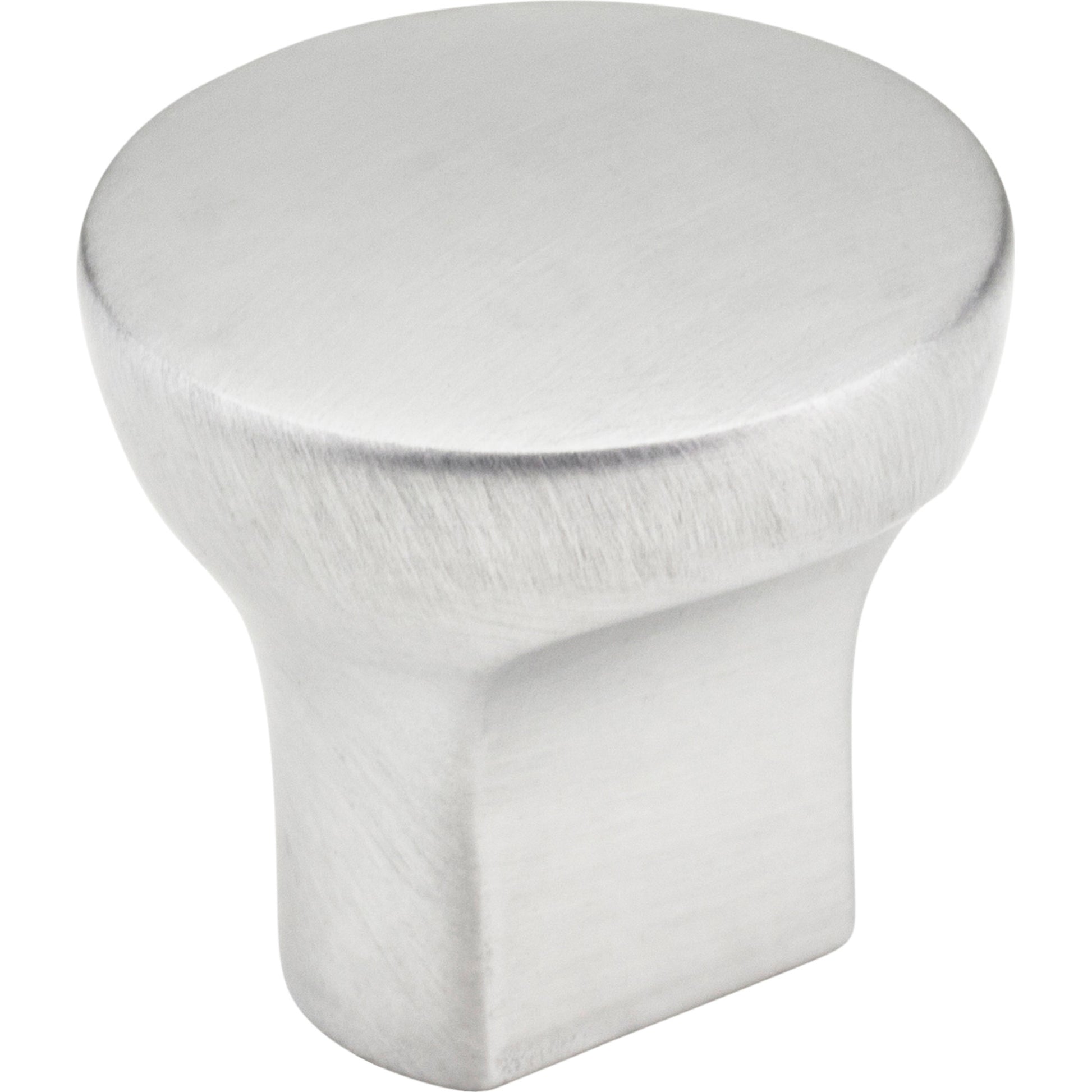 Round Brenton Cabinet Knob by Elements - Brushed Chrome