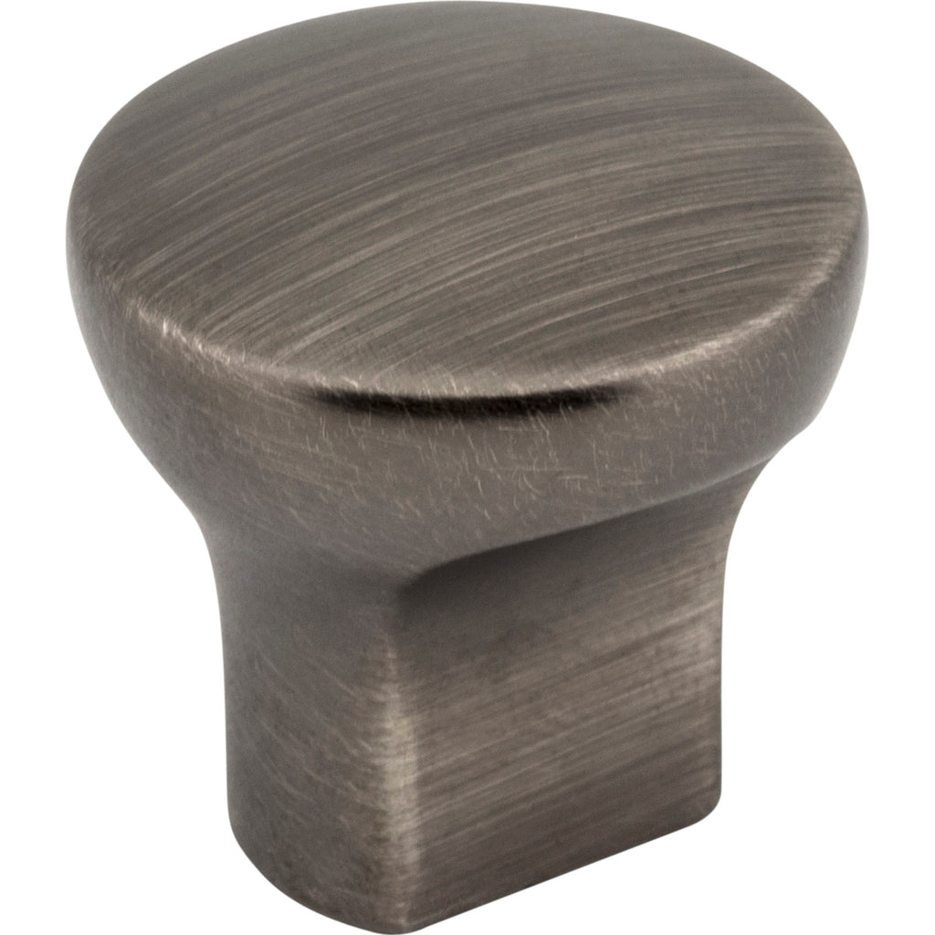 Round Brenton Cabinet Knob by Elements - Brushed Pewter