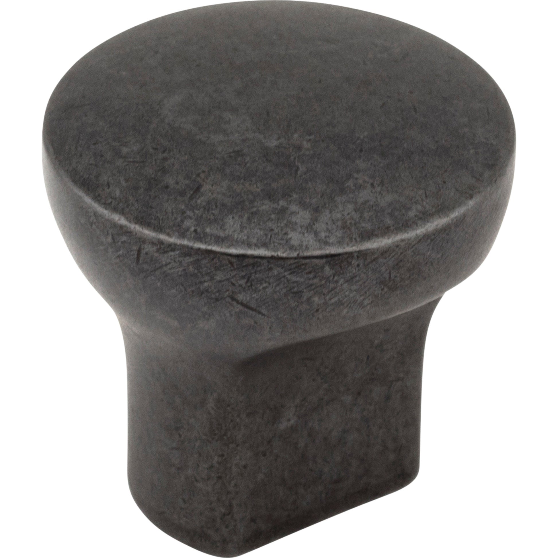 Round Brenton Cabinet Knob by Elements - Gun Metal