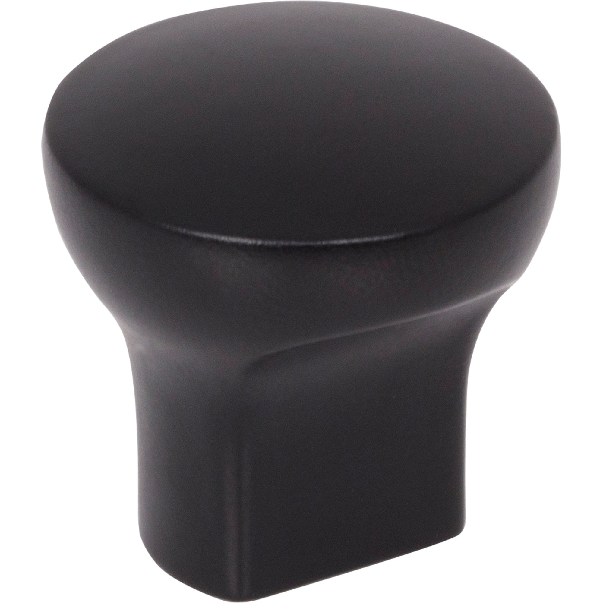Round Brenton Cabinet Knob by Elements - Matte Black