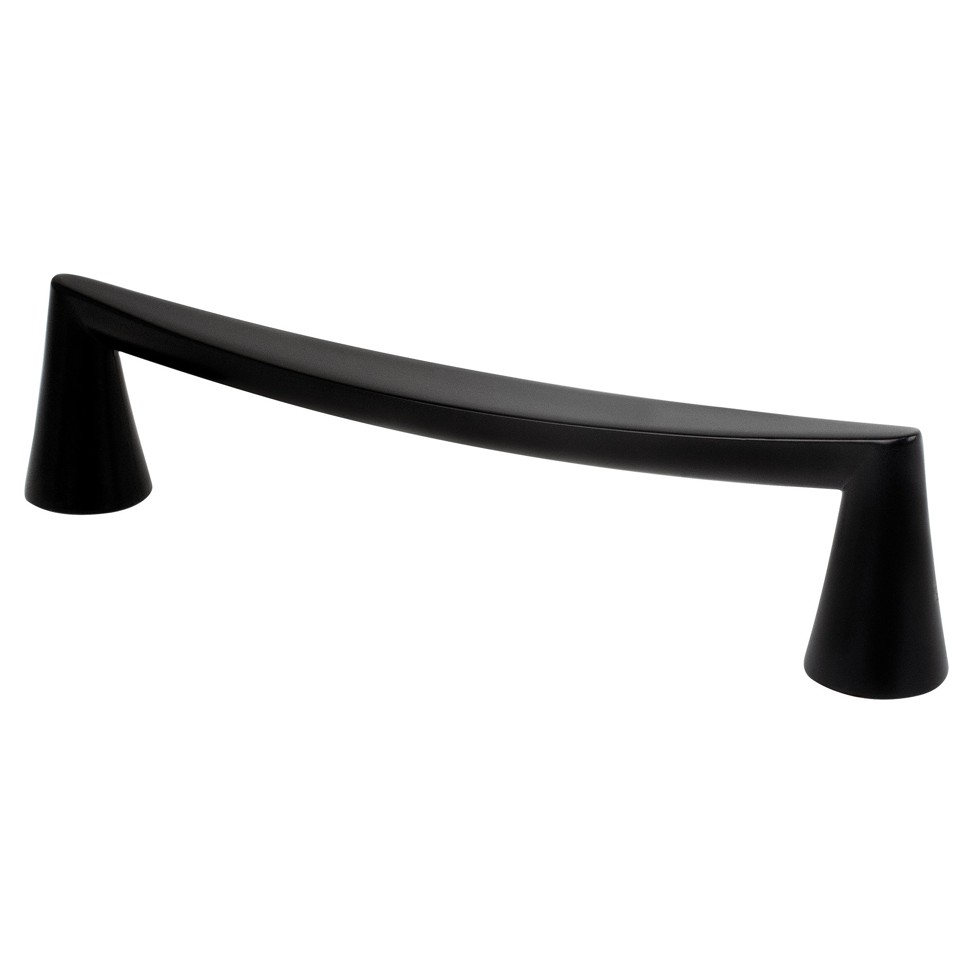 Matte Black - 128mm - Domestic Bliss Pull by Berenson - New York Hardware