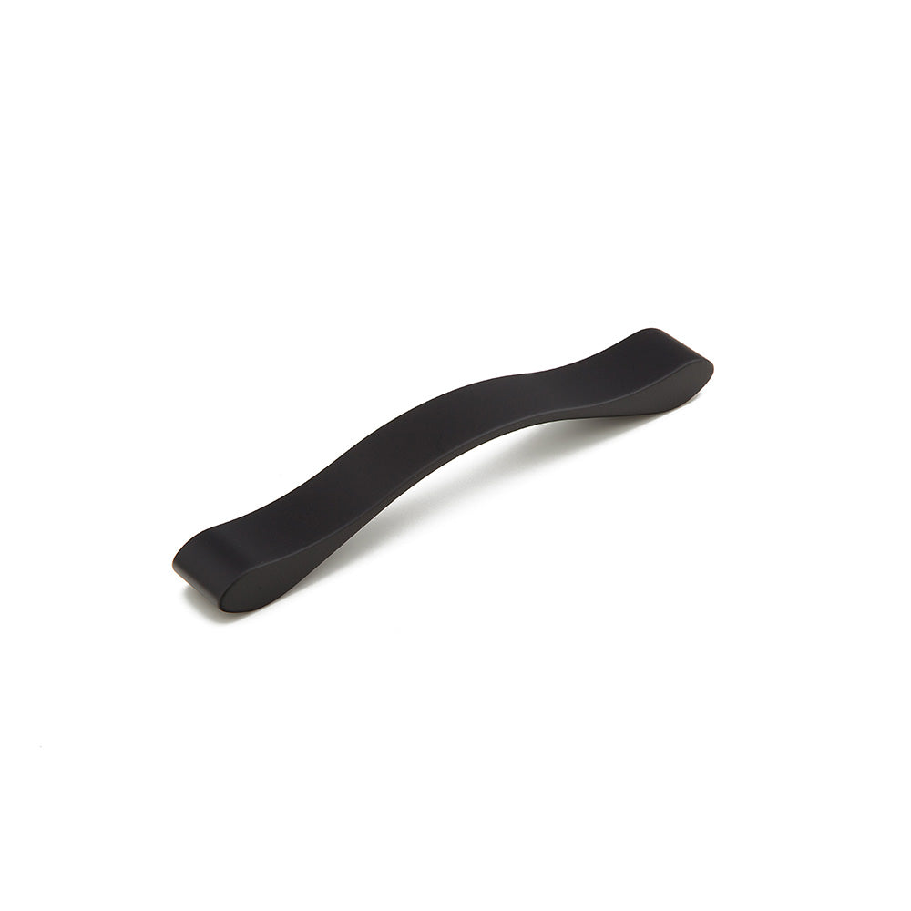Wave Pull by Schaub - Matte Black - New York Hardware