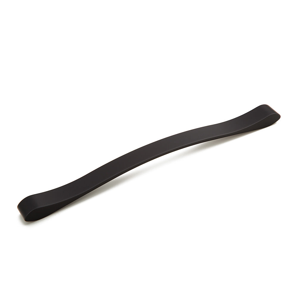 Wave Pull by Schaub - Matte Black - New York Hardware