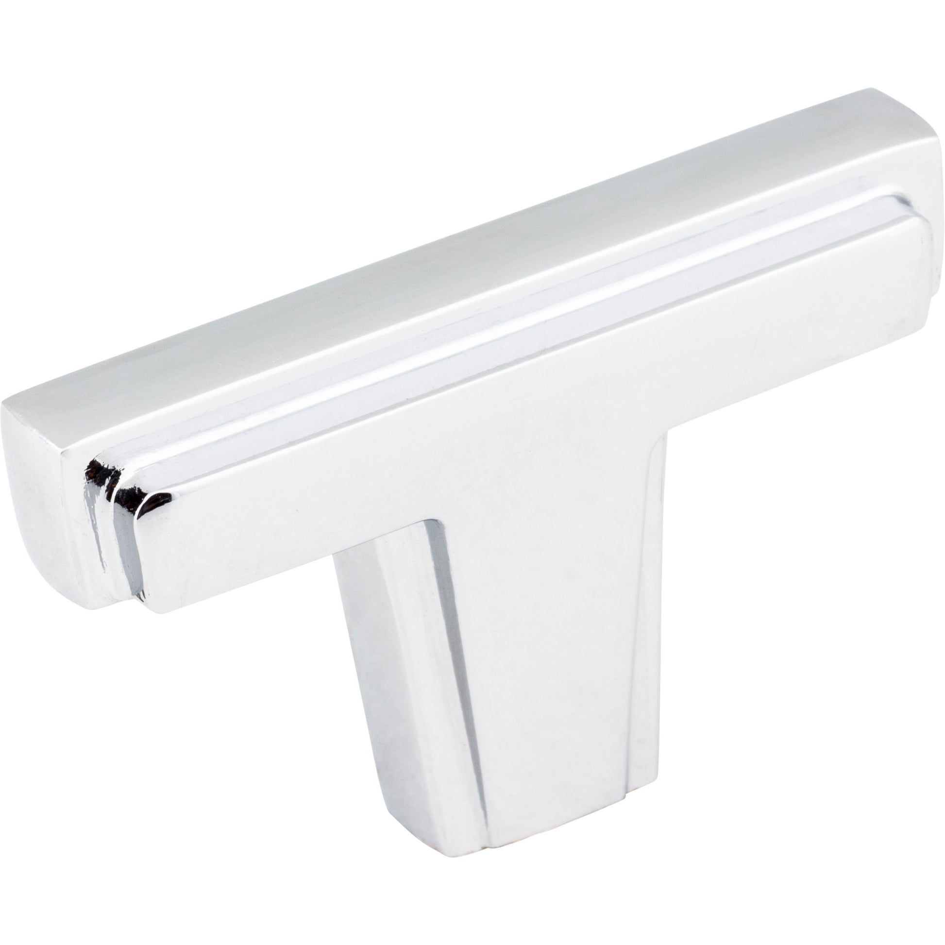 Lexa Cabinet "T" Knob by Jeffrey Alexander - Polished Chrome