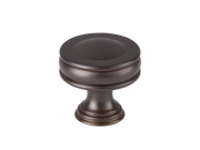 Sutton Cabinet Knob by Armac Martin - 25mm - Satin Nickel Plate