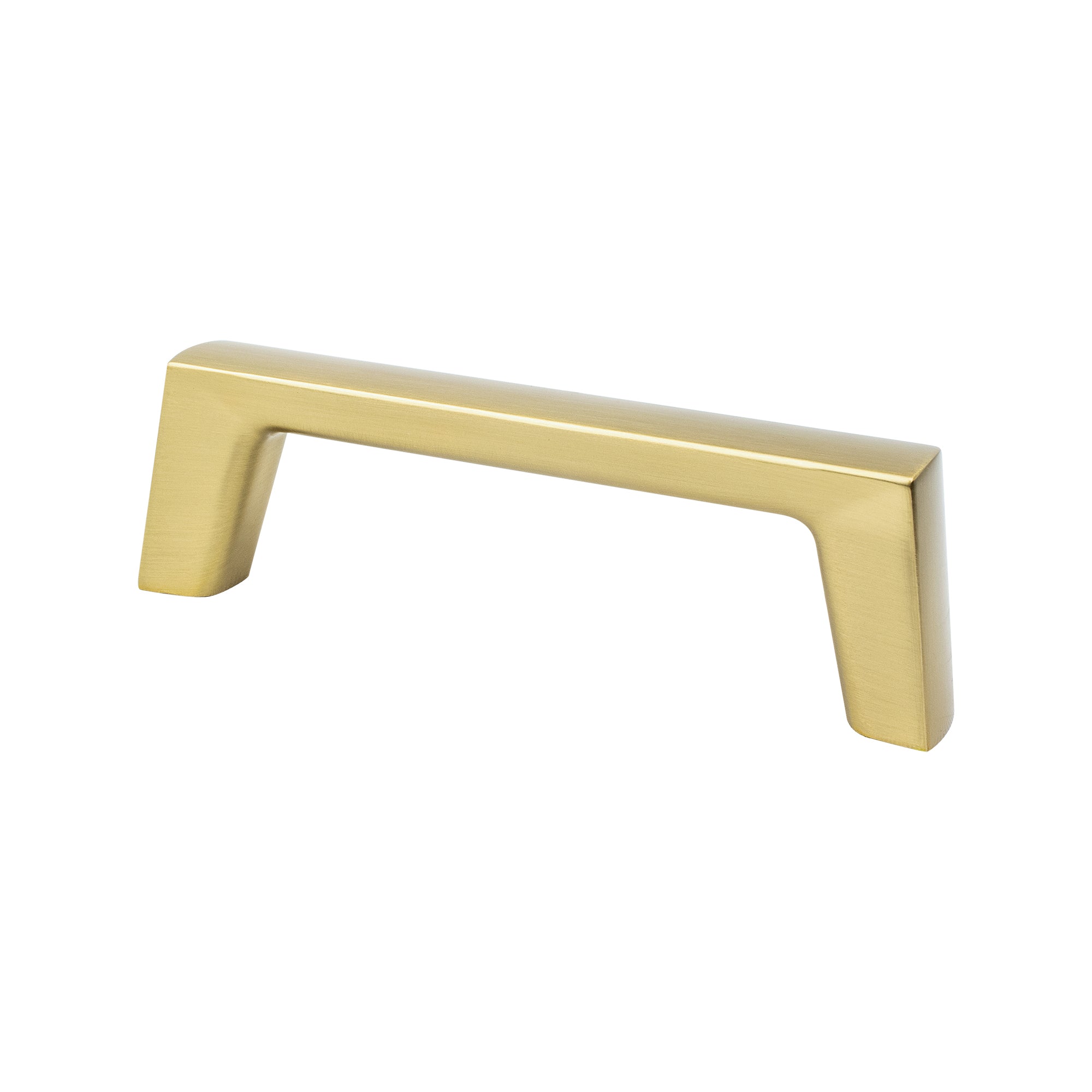 Modern Brushed Gold - 96mm - Brookridge Pull by Berenson - New York Hardware