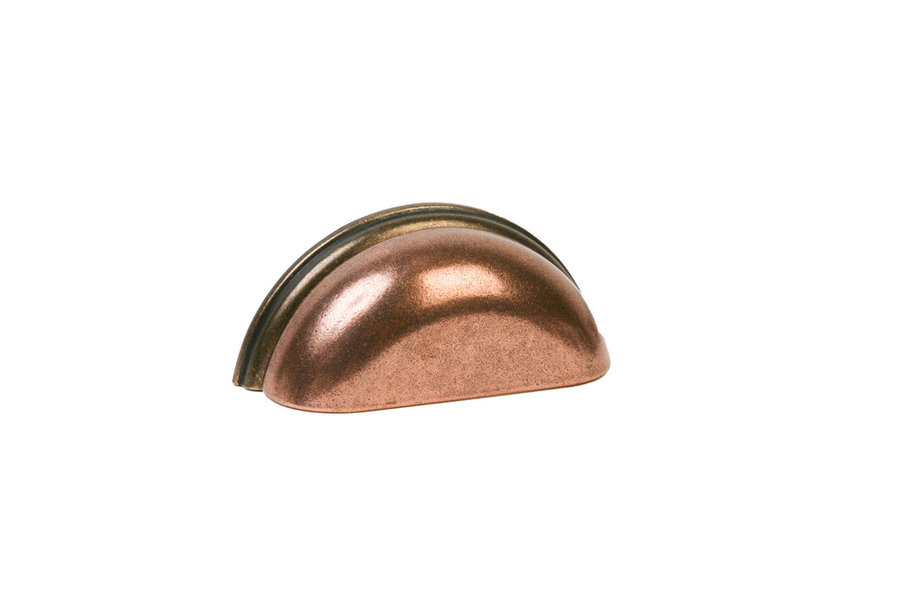 Metal Bin Pull by Lew's Hardware - 3" - Oil-rubbed Bronze - Shiny Copper - New York Hardware