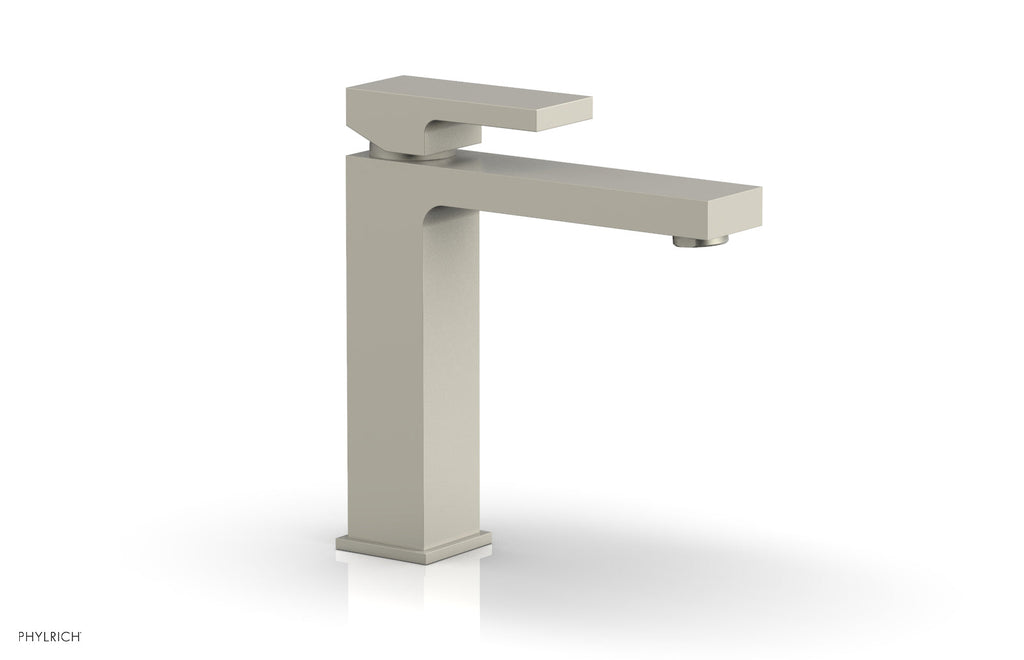 MIX Single Hole Lavatory Faucet, Blade Handle by Phylrich - Burnished Nickel