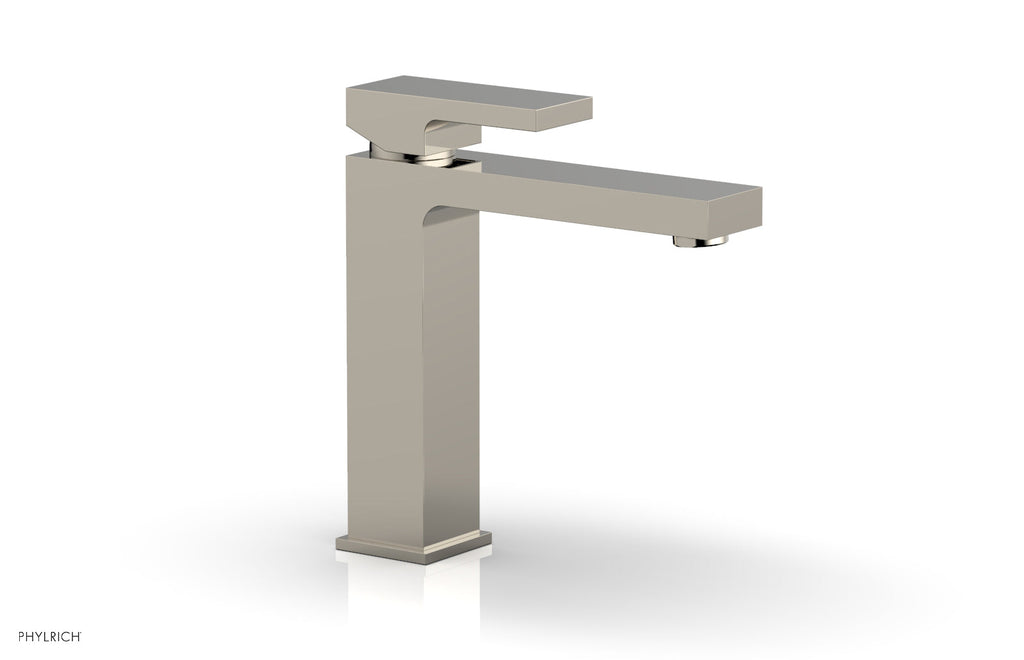 MIX Single Hole Lavatory Faucet, Blade Handle by Phylrich - Polished Nickel