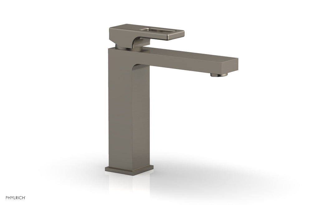 MIX Single Hole Lavatory Faucet, Ring Handle by Phylrich - Pewter