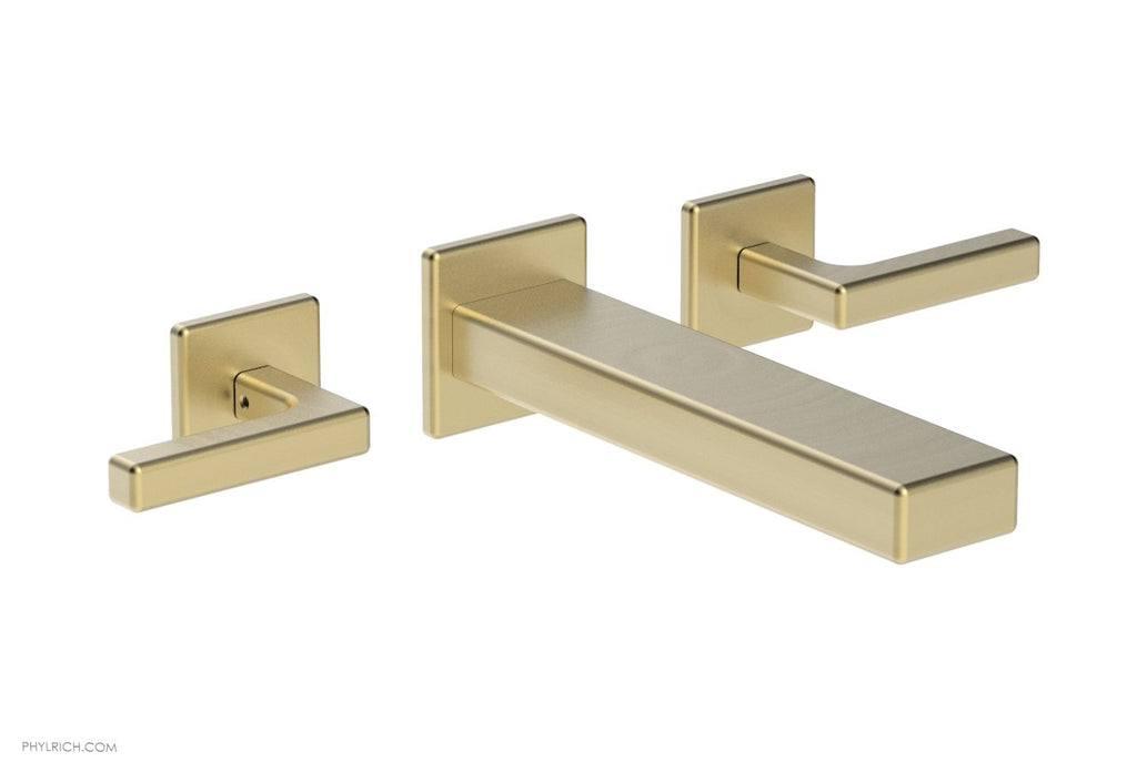 MIX Wall Lavatory Set   Lever Handles by Phylrich - Polished Nickel