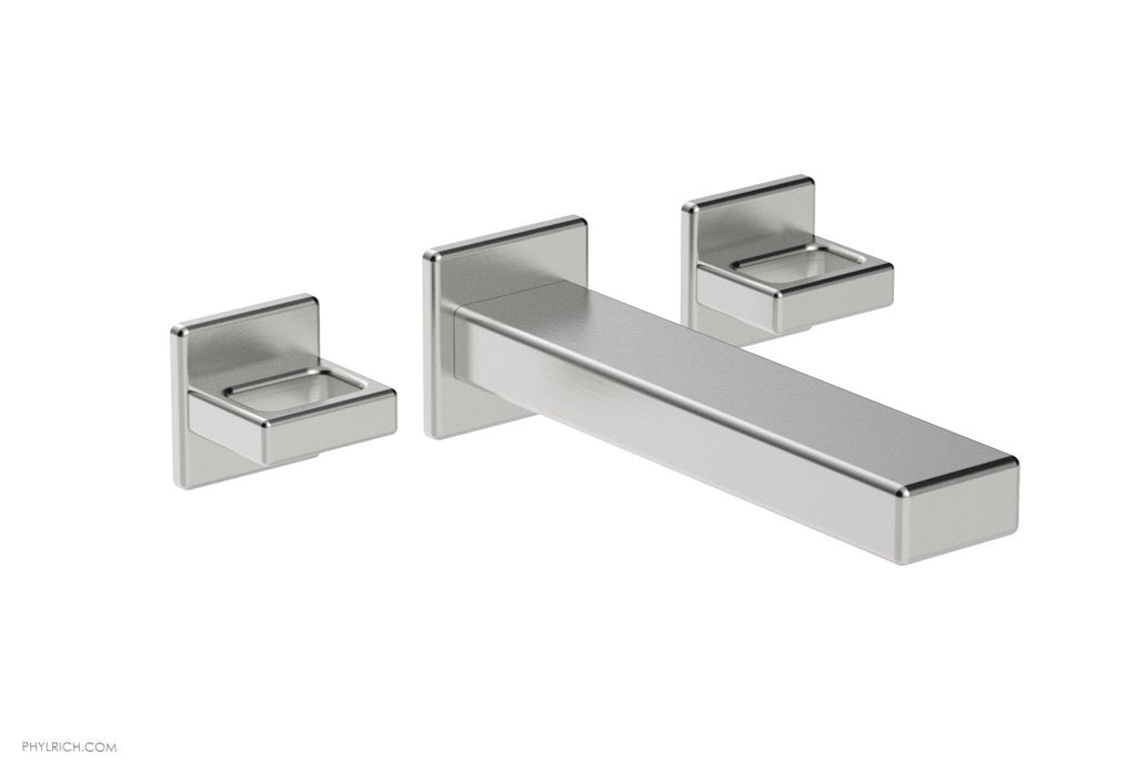 MIX Wall Lavatory Set   Ring Handles by Phylrich - Satin Chrome