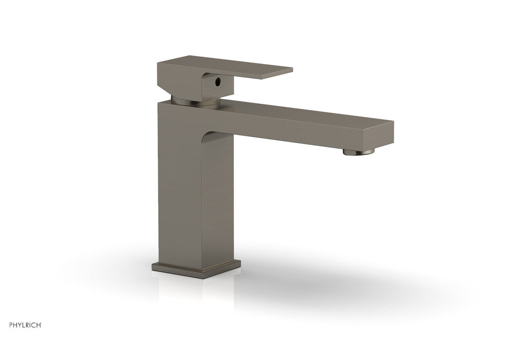 MIX Single Hole Lavatory Faucet, Low   Blade Handle by Phylrich - Burnished Nickel