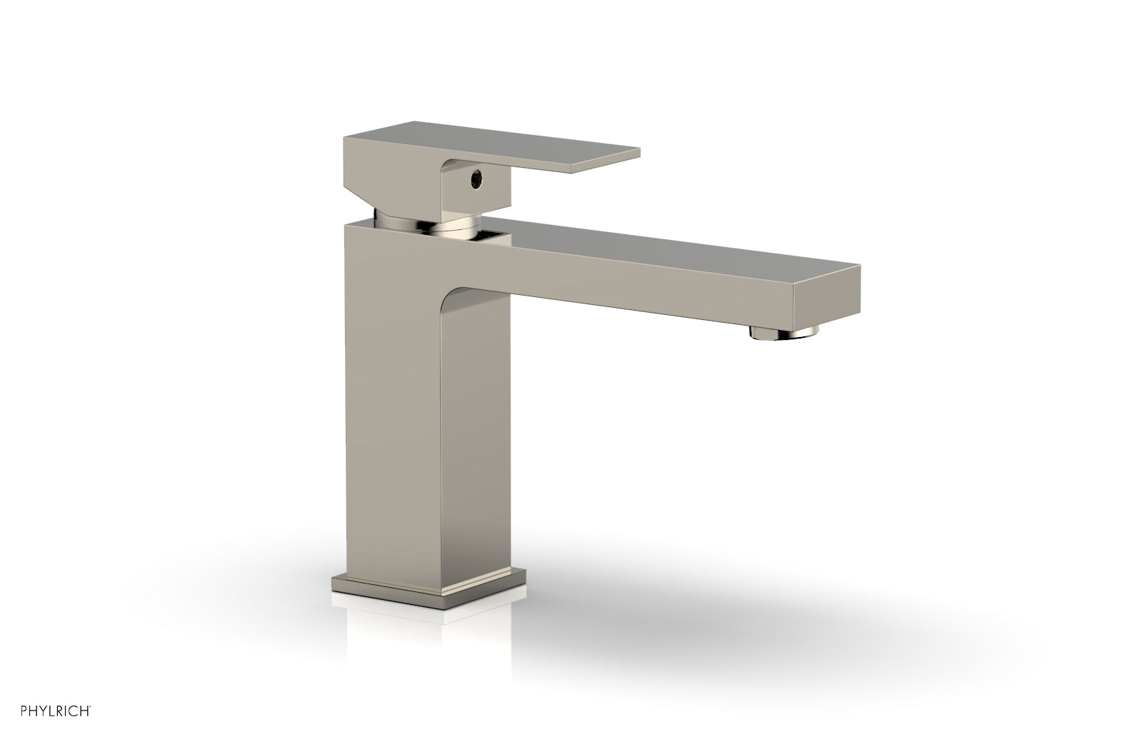 MIX Single Hole Lavatory Faucet, Low   Blade Handle by Phylrich - Matte Black