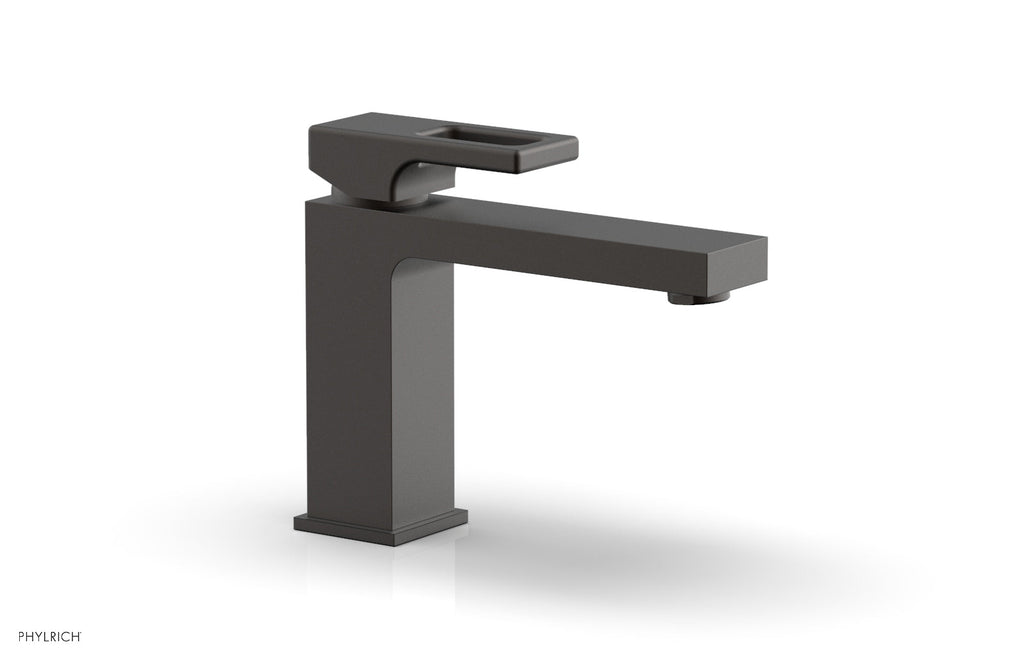 MIX Single Hole Lavatory Faucet, Low   Ring Handle by Phylrich - Oil Rubbed Bronze