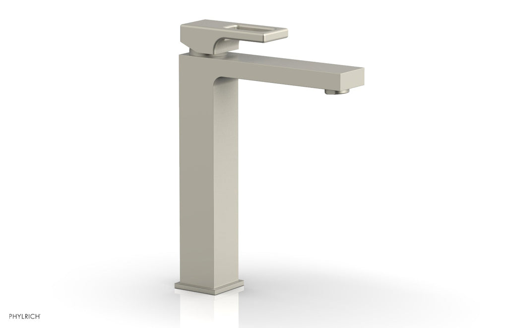 MIX Single Hole Lavatory Faucet, Tall   Ring Handle by Phylrich - Polished Brass Uncoated