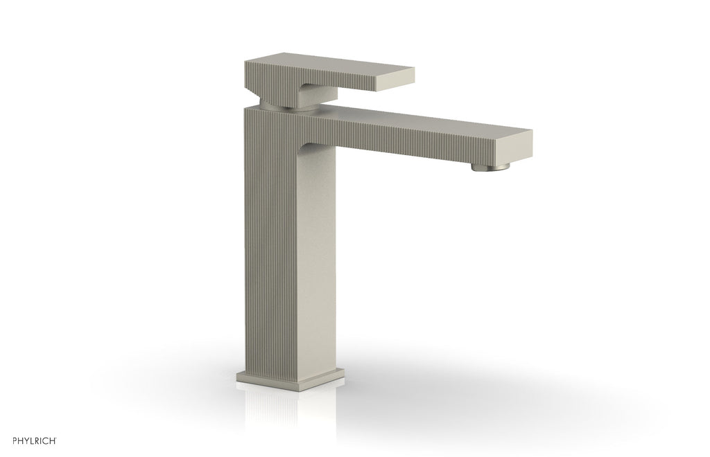 STRIA Single Hole Lavatory Faucet, Blade Handle by Phylrich - Burnished Nickel