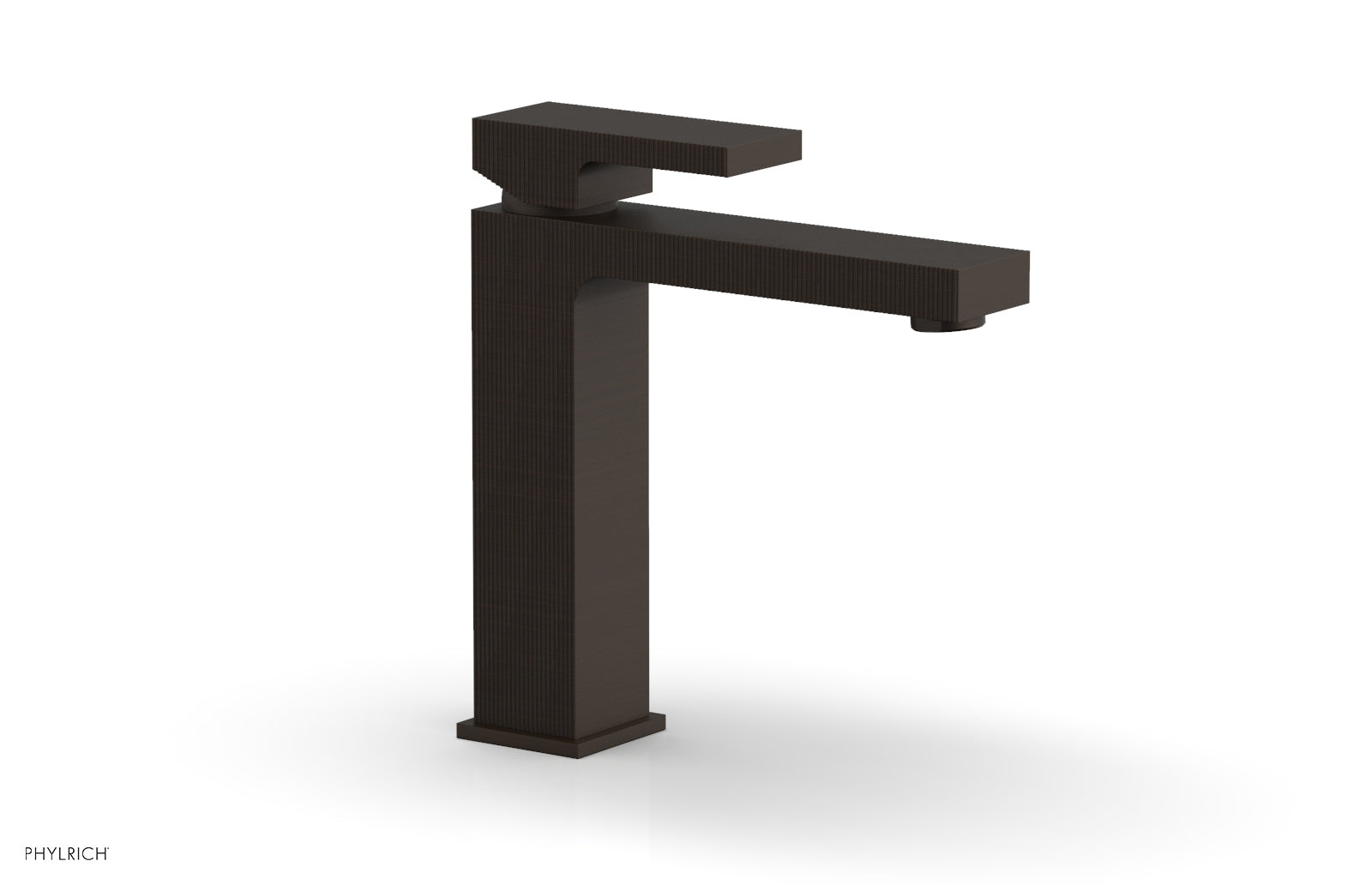 STRIA Single Hole Lavatory Faucet, Blade Handle by Phylrich - Antique Bronze