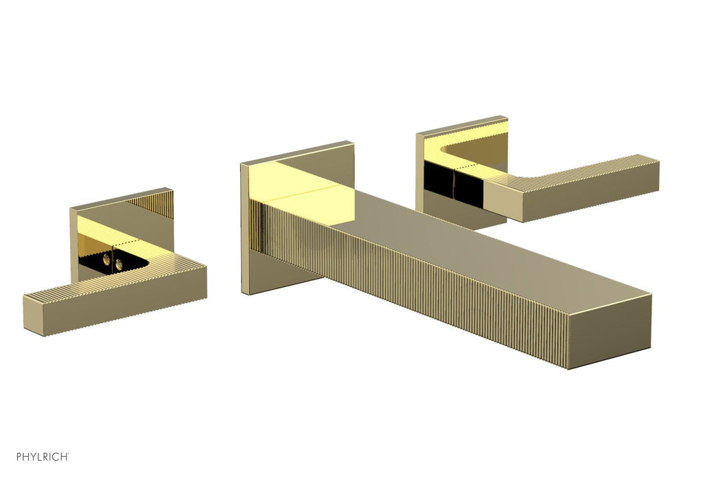 STRIA Wall Lavatory Set by Phylrich - Polished Brass