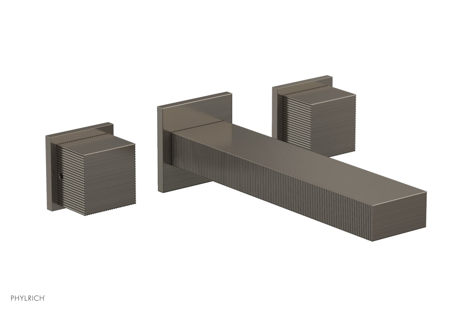 STRIA Wall Lavatory Set by Phylrich - Pewter