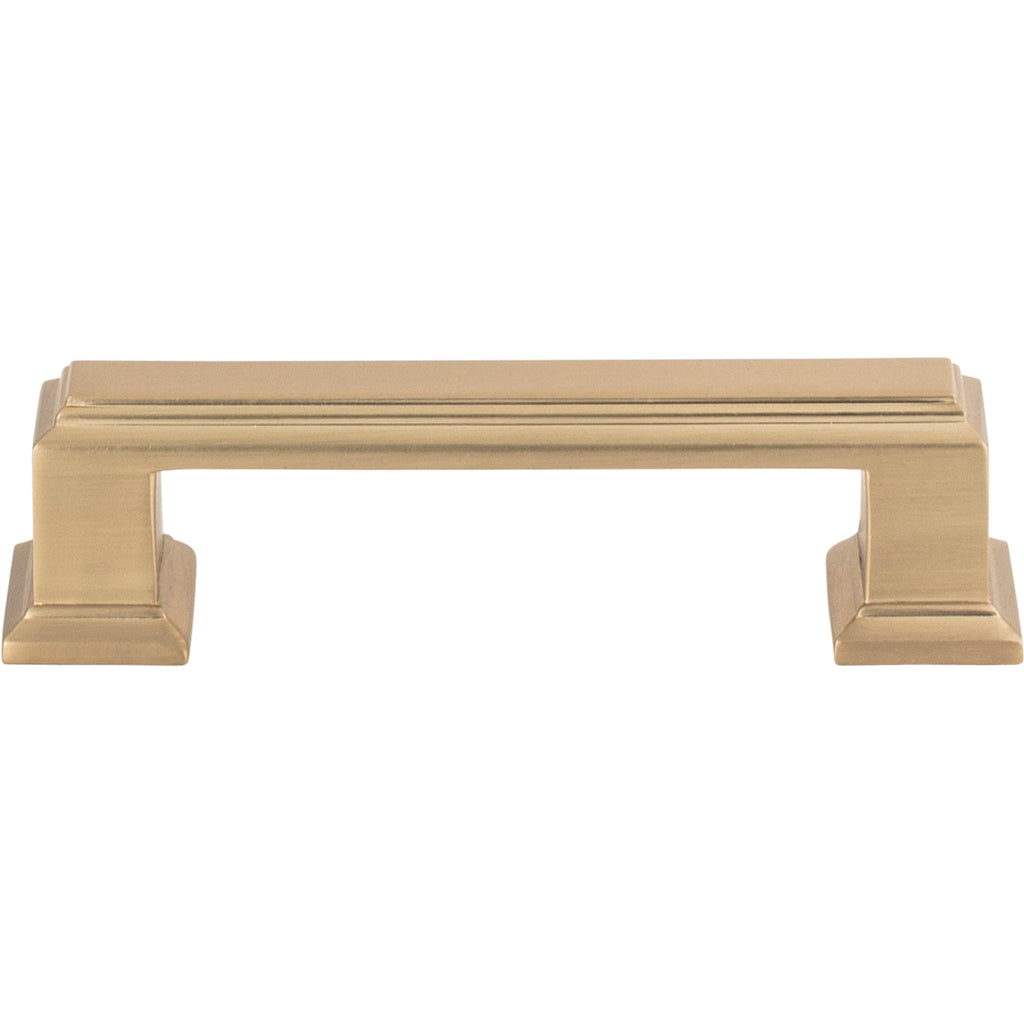 Sutton Place Pull by Atlas - 3" - Champagne - New York Hardware