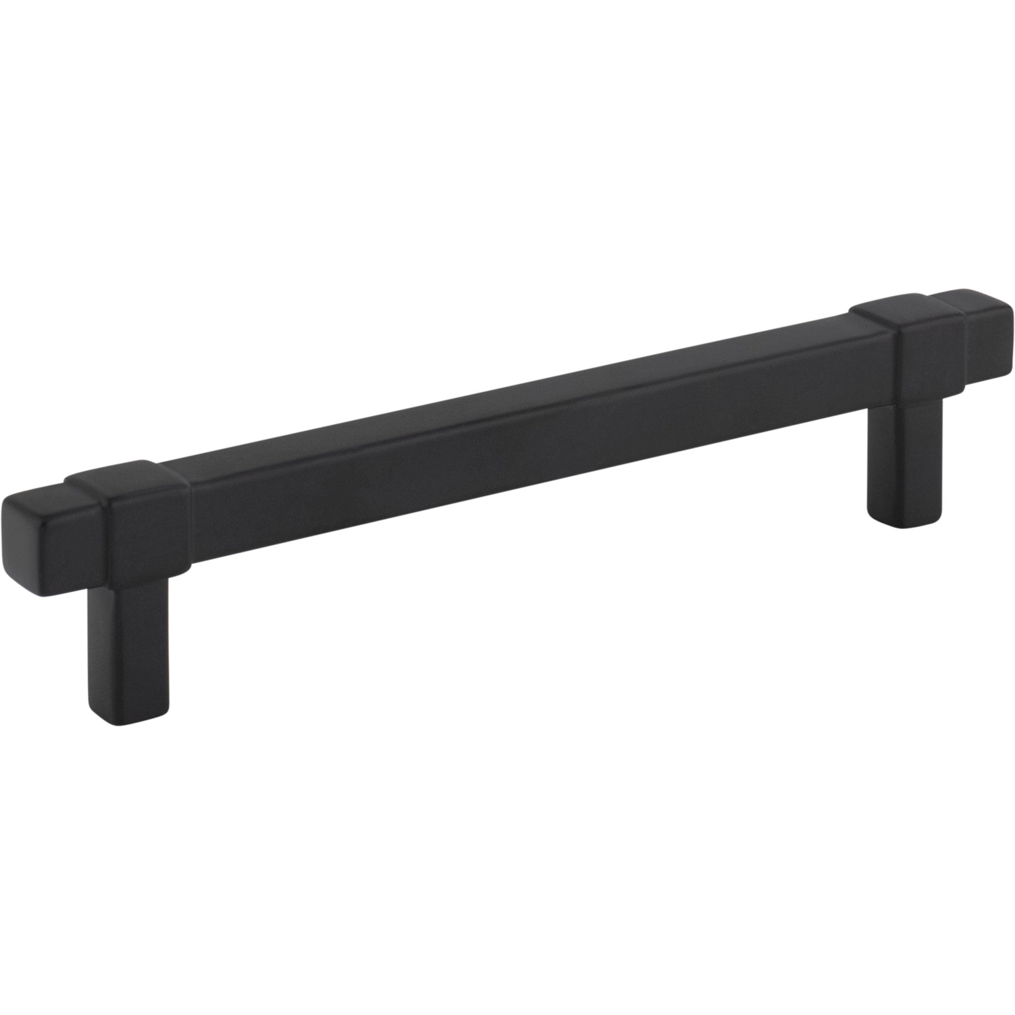 Square Zane Cabinet Pull by Jeffrey Alexander - Matte Black