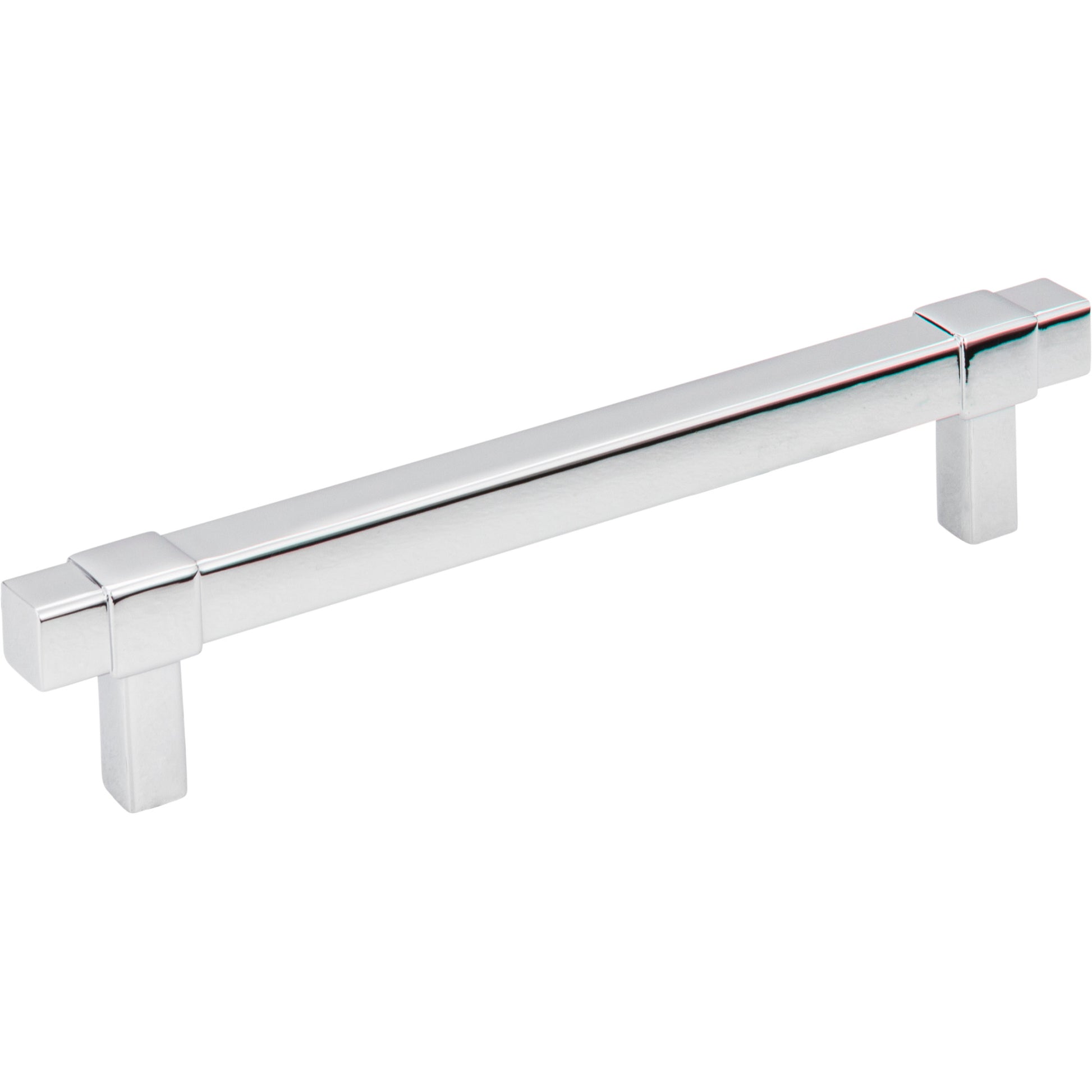 Square Zane Cabinet Pull by Jeffrey Alexander - Polished Chrome