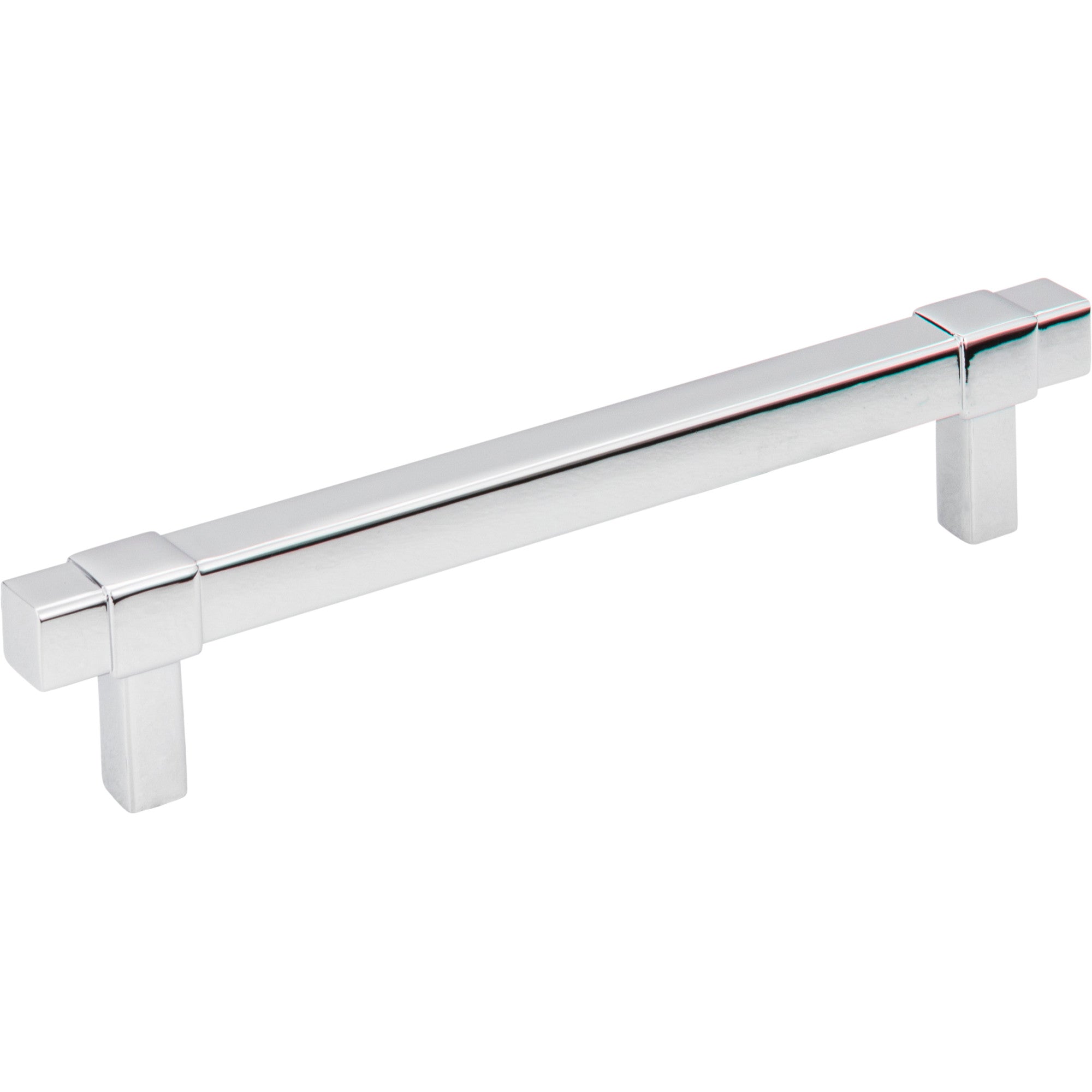Square Zane Cabinet Pull by Jeffrey Alexander - Polished Chrome