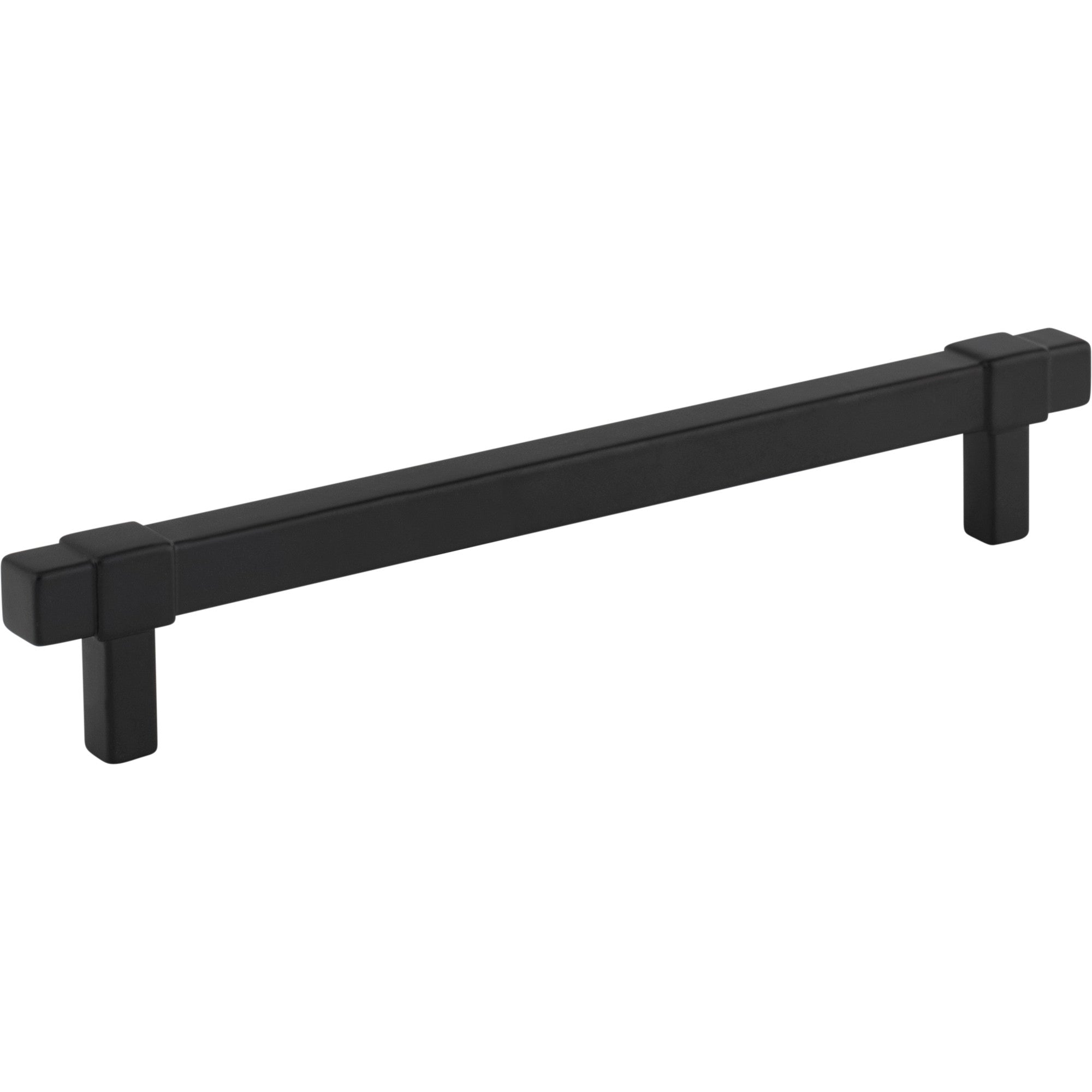 Square Zane Cabinet Pull by Jeffrey Alexander - Matte Black