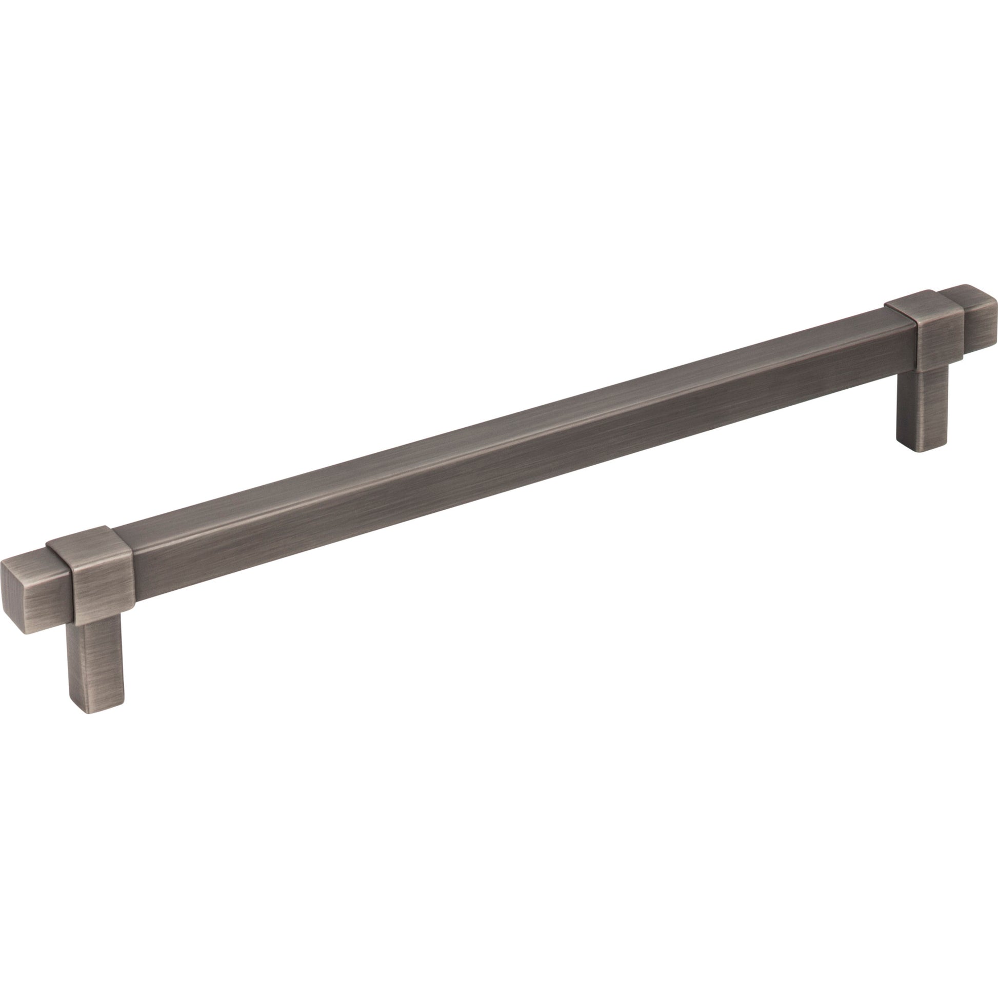 Square Zane Cabinet Pull by Jeffrey Alexander - Brushed Pewter