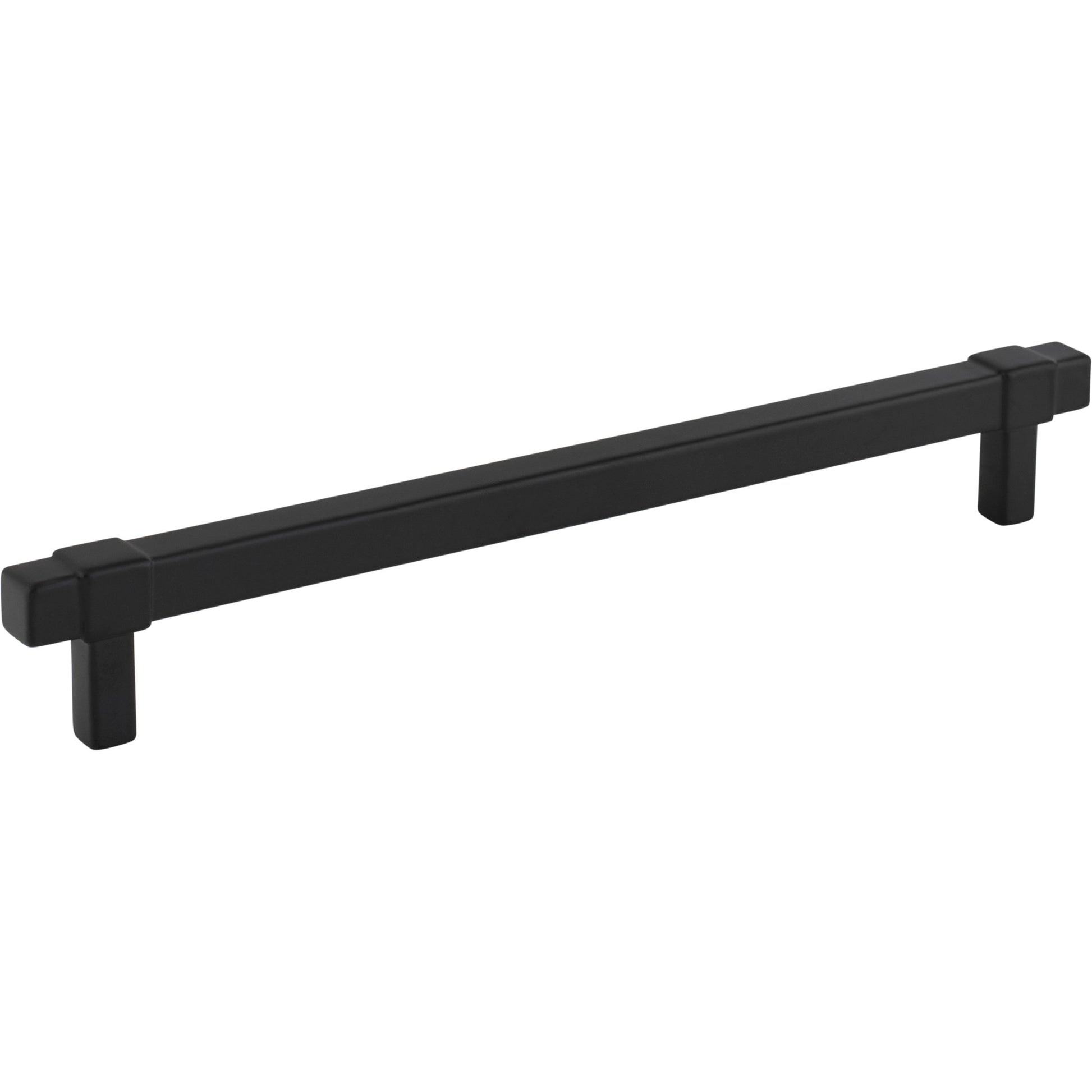 Square Zane Cabinet Pull by Jeffrey Alexander - Matte Black