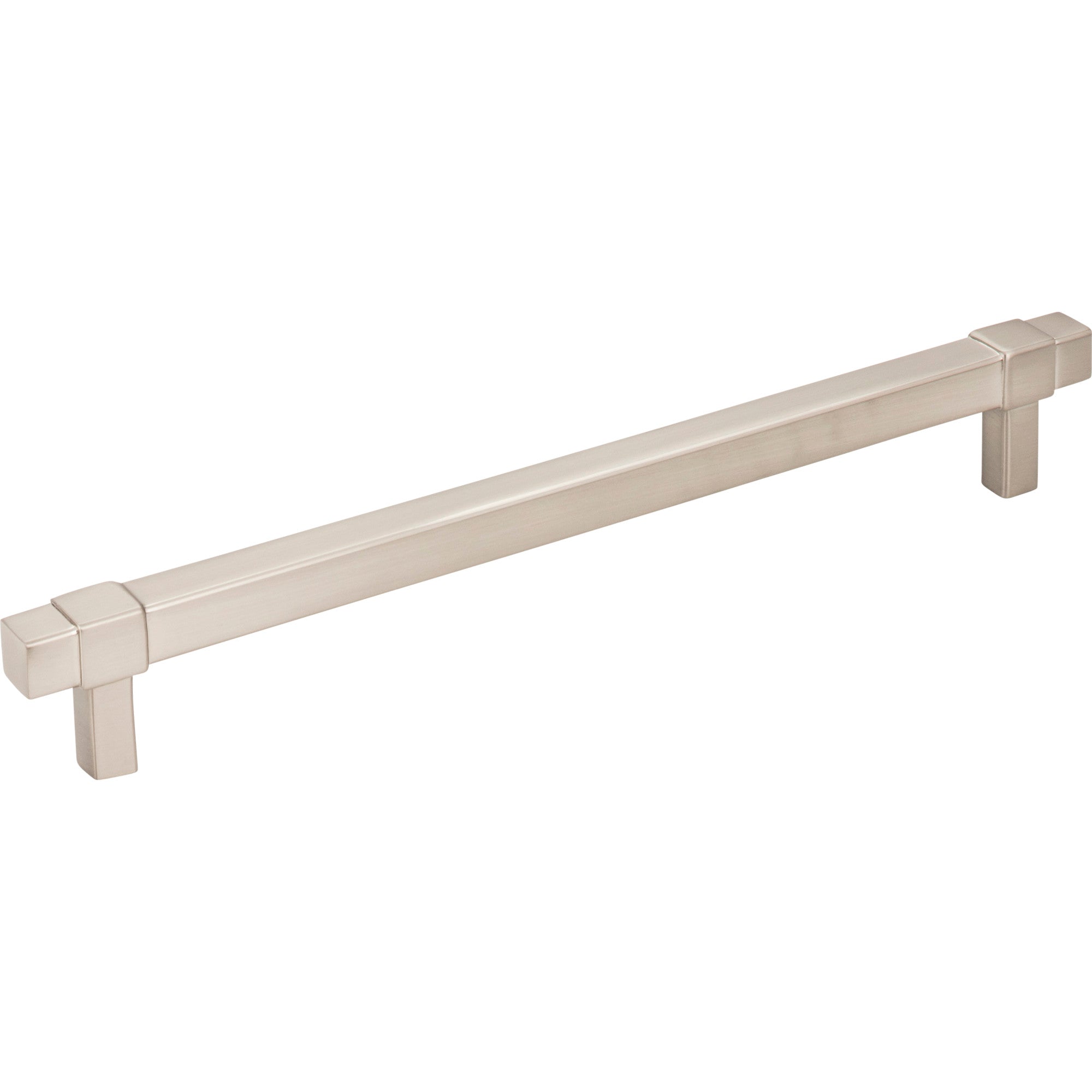 Square Zane Cabinet Pull by Jeffrey Alexander - Satin Nickel