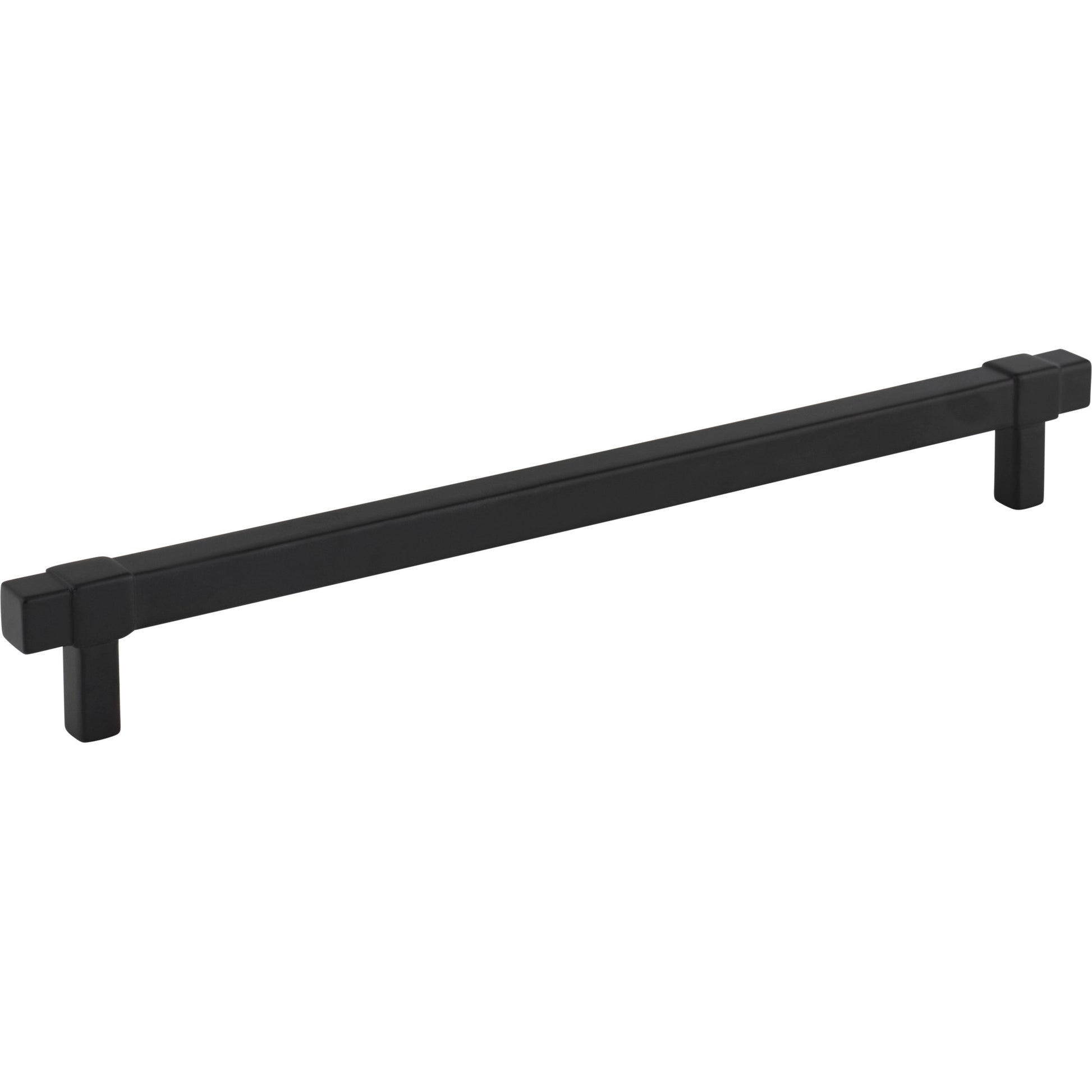 Square Zane Cabinet Pull by Jeffrey Alexander - Matte Black