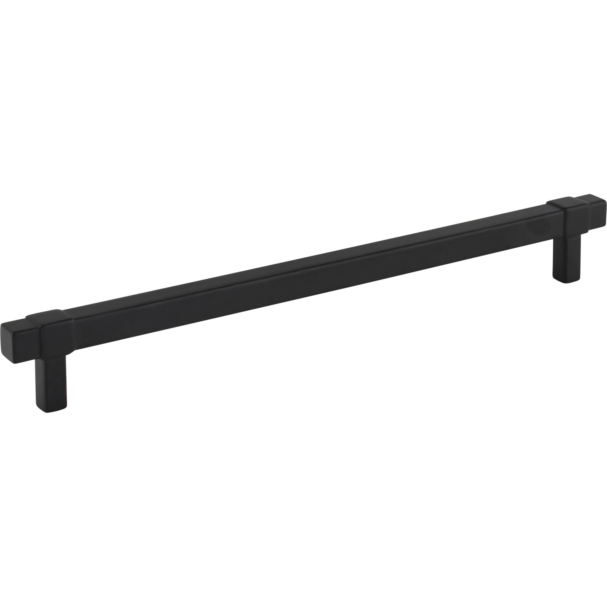 Square Zane Cabinet Pull by Jeffrey Alexander - Matte Black