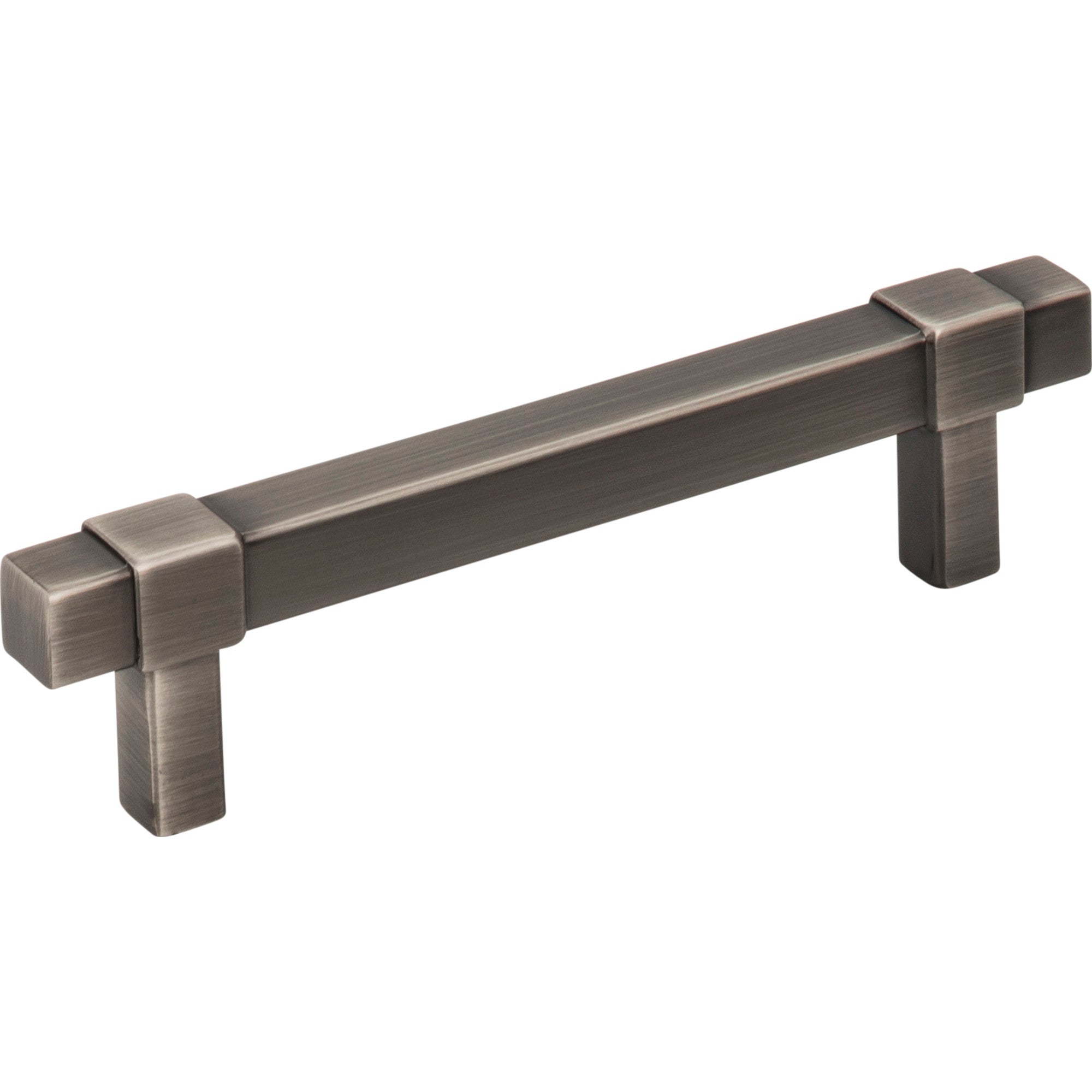 Square Zane Cabinet Pull by Jeffrey Alexander - Brushed Pewter