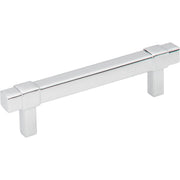 Square Zane Cabinet Pull by Jeffrey Alexander - Polished Chrome