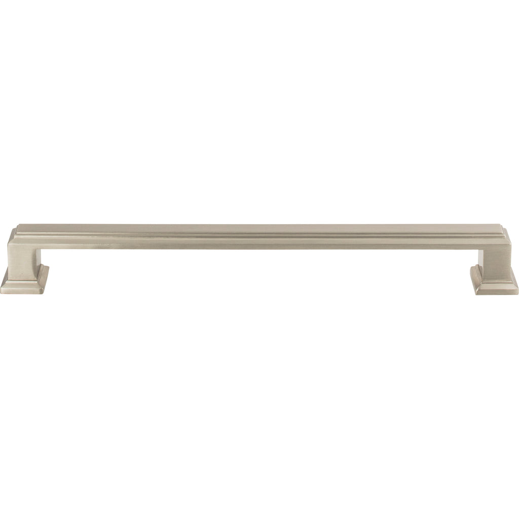 Sutton Place Pull by Atlas - 7-9/16" - Brushed Nickel - New York Hardware