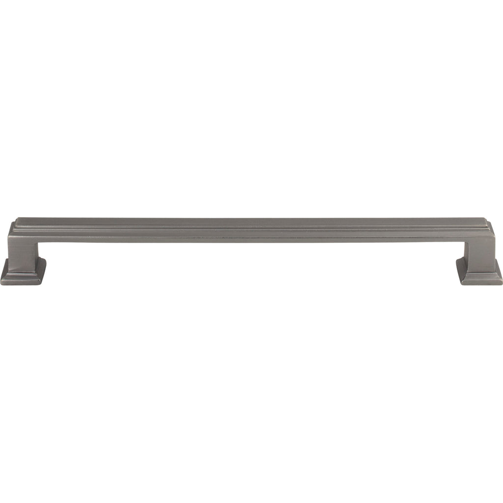 Sutton Place Pull by Atlas - 7-9/16" - Slate - New York Hardware