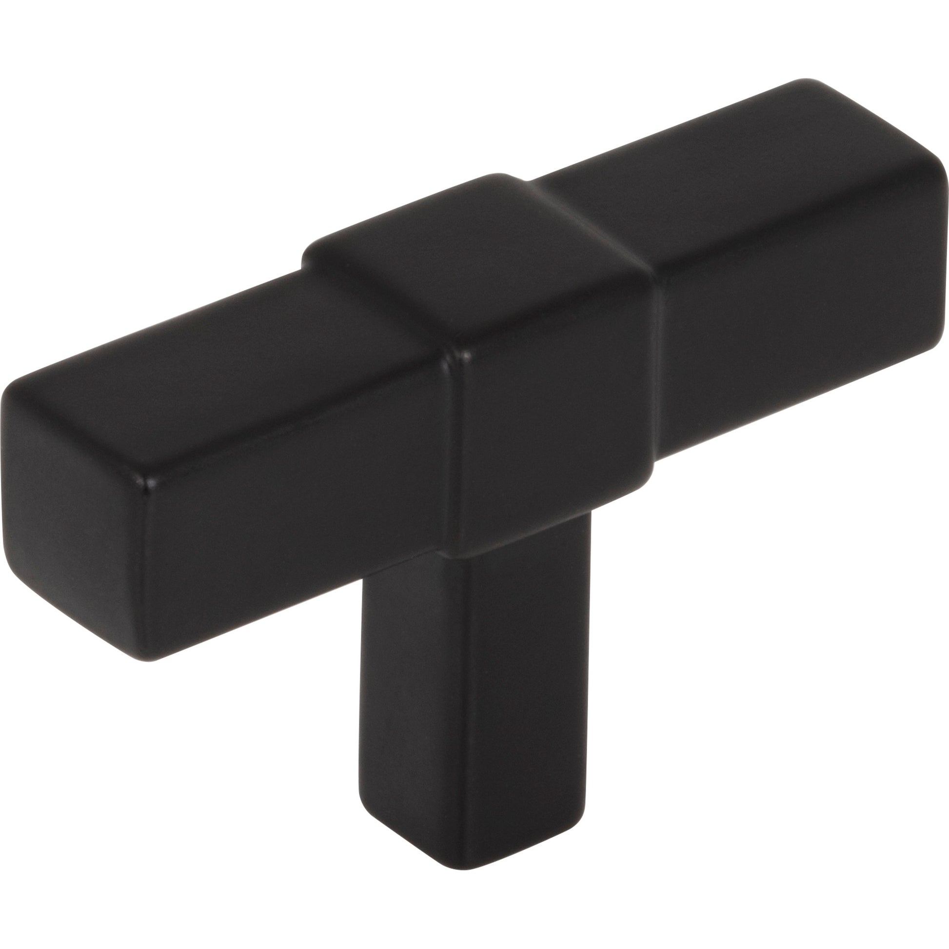 Zane Cabinet "T" Knob by Jeffrey Alexander - Matte Black