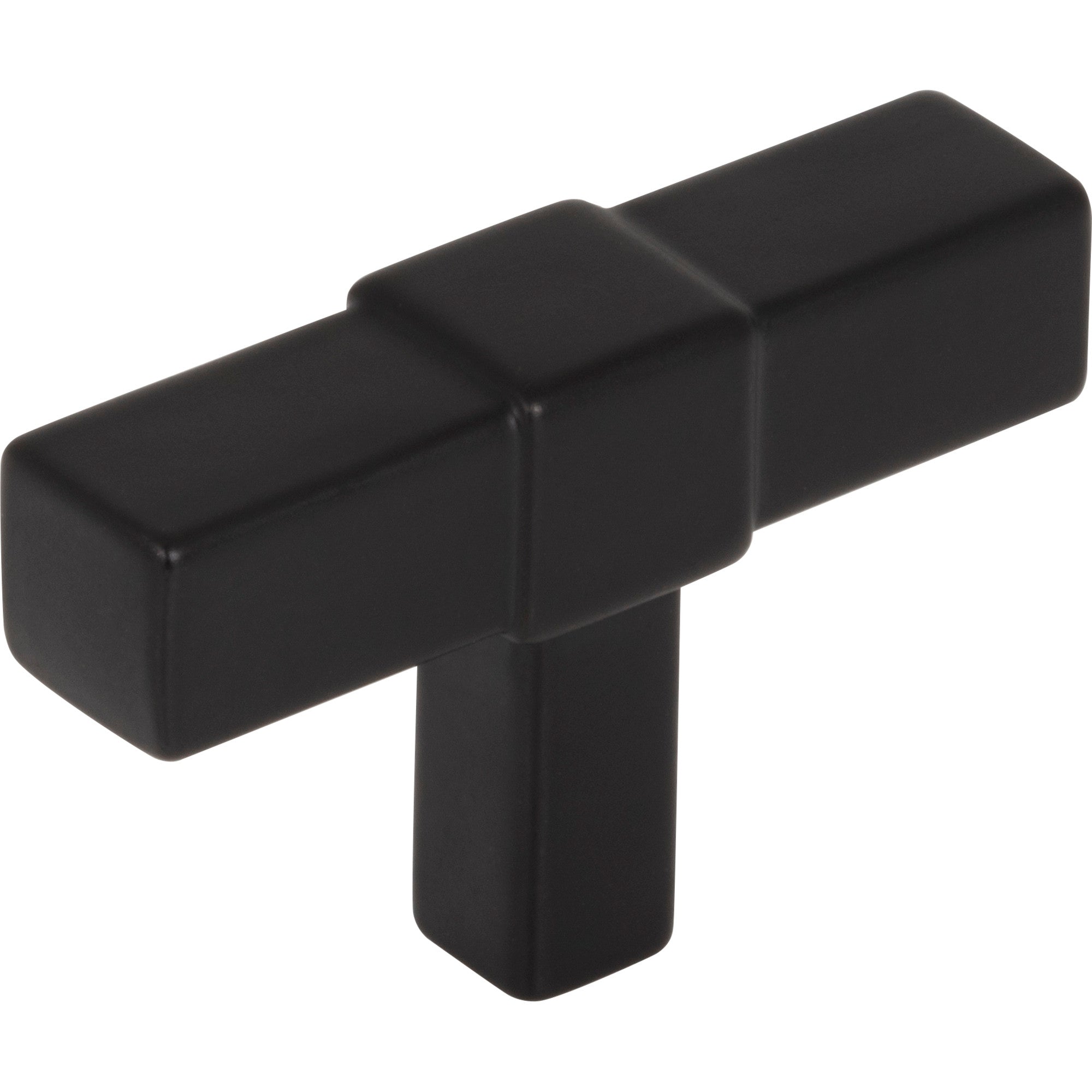 Zane Cabinet "T" Knob by Jeffrey Alexander - Matte Black